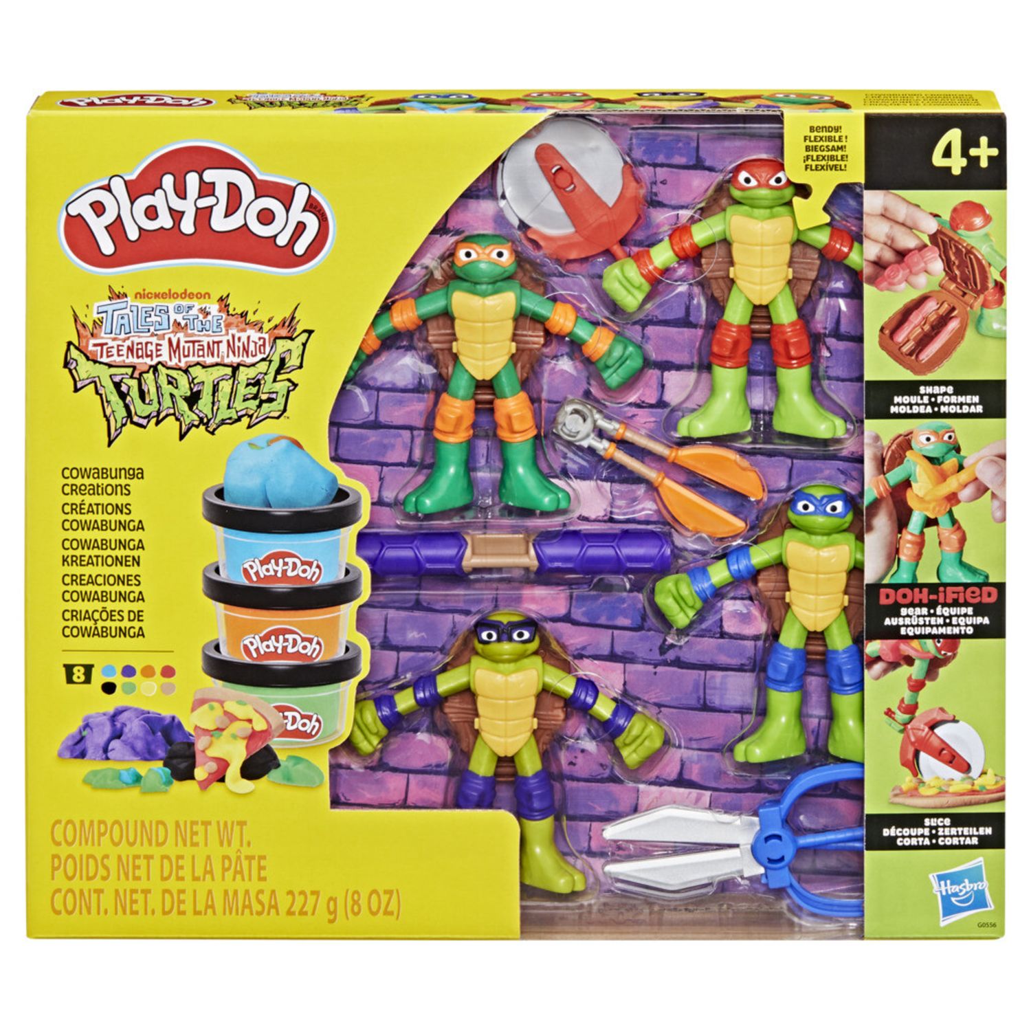 Play-doh tartarughe ninja cowabunga multipack - PLAY-DOH