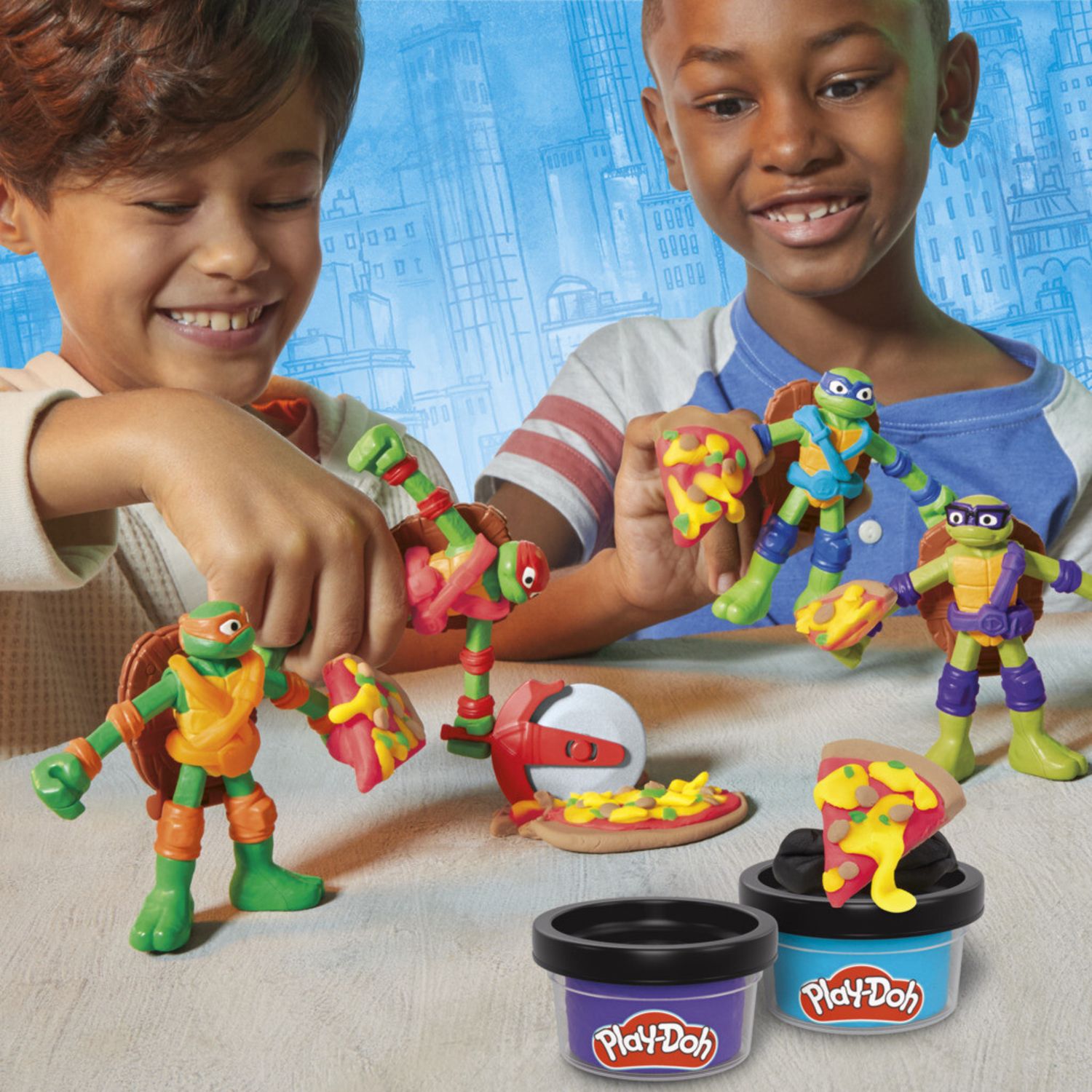 Play-doh tartarughe ninja cowabunga multipack - PLAY-DOH