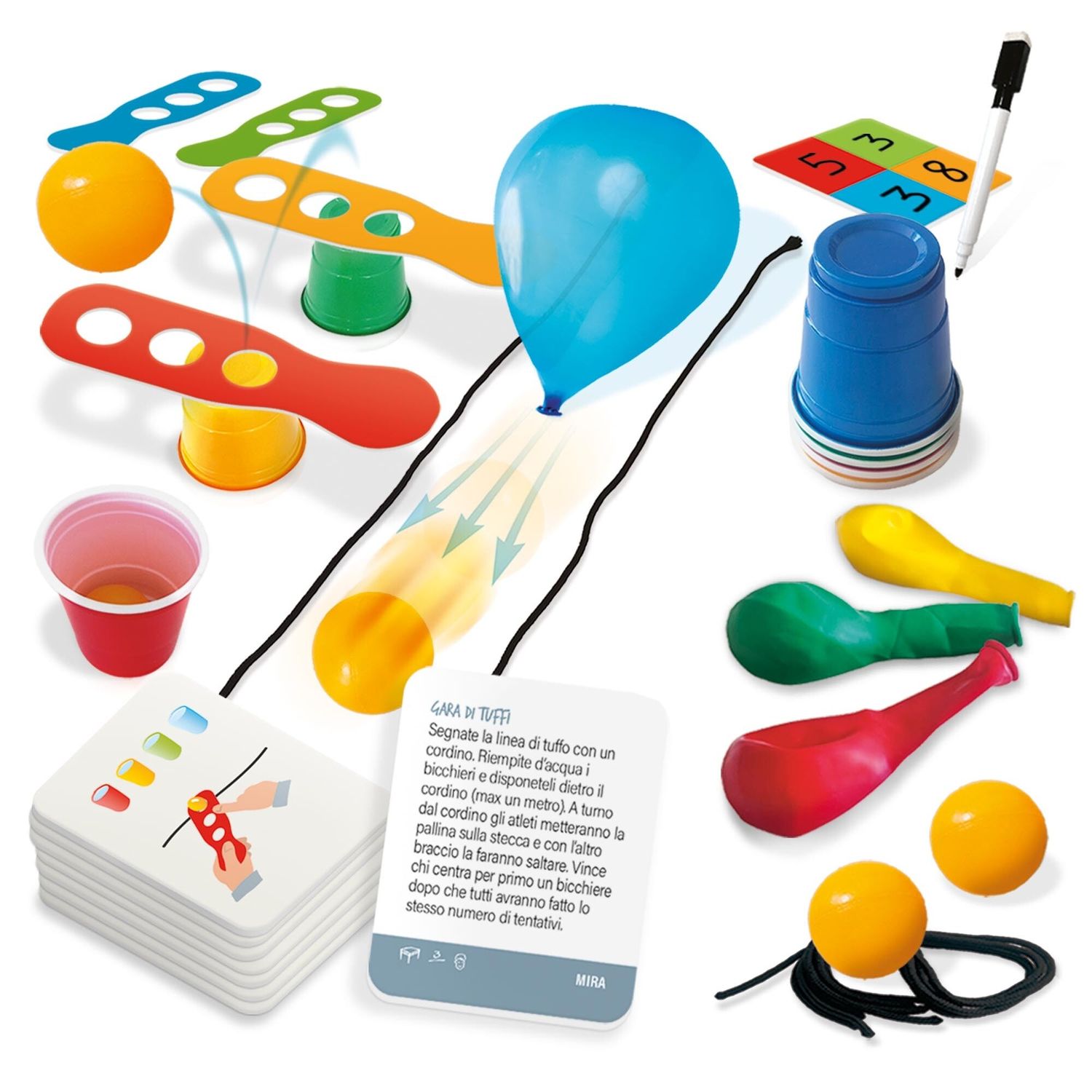 Homo agilis - party game di destrezza e coordinazione - LUDIC