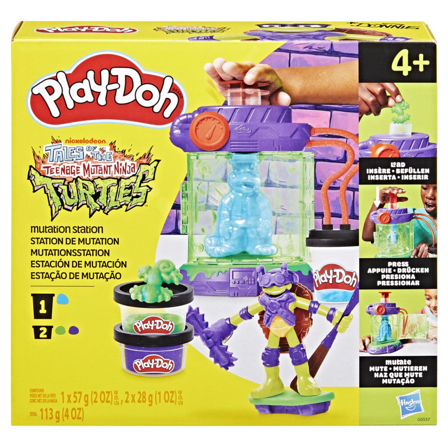 Play-doh tartarughe ninja stazione mutante - PLAY-DOH