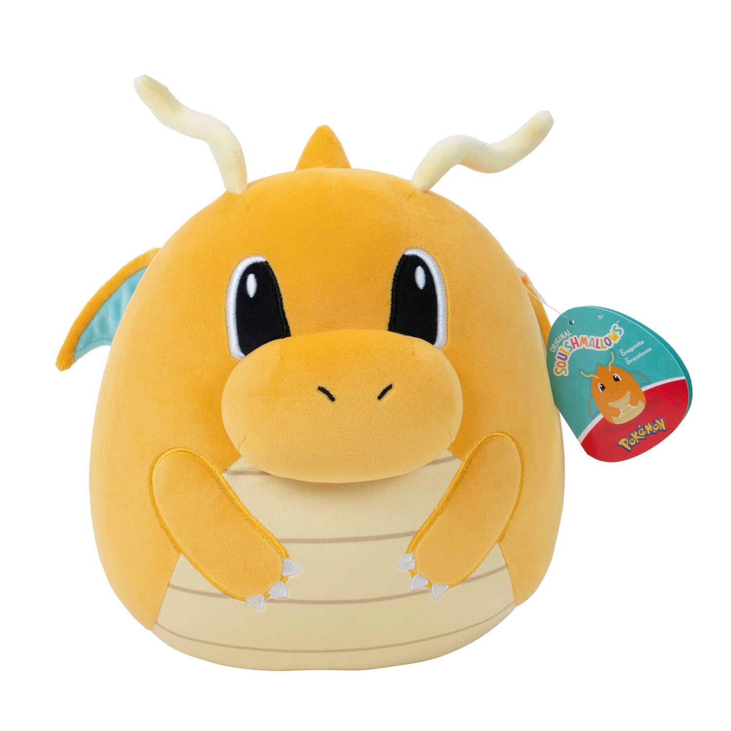 Squishmallows original pokémon dragonite versione da 25 cm - POKEMON