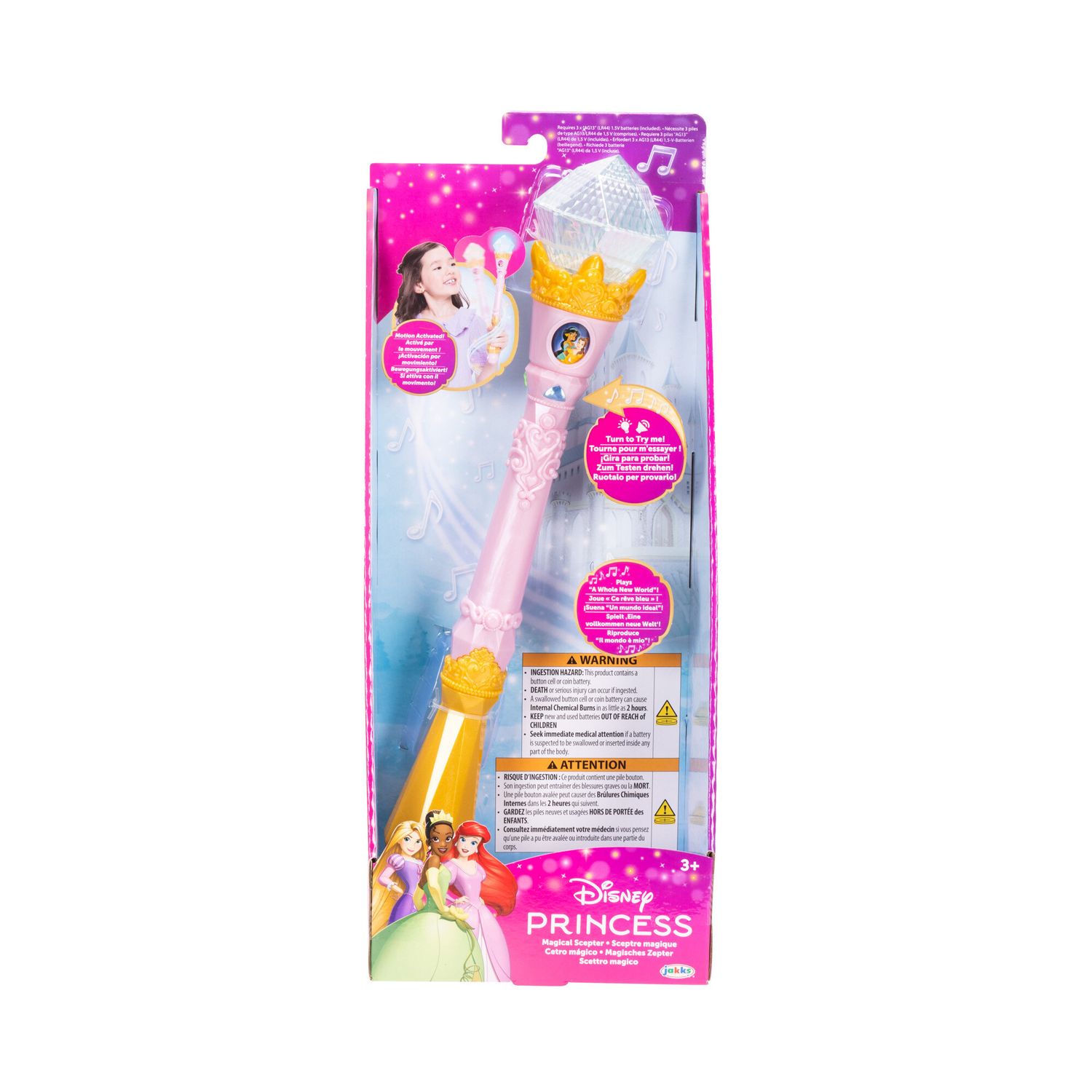 Disney princess - scettro interattivo "create your magic" - DISNEY PRINCESS, Disney