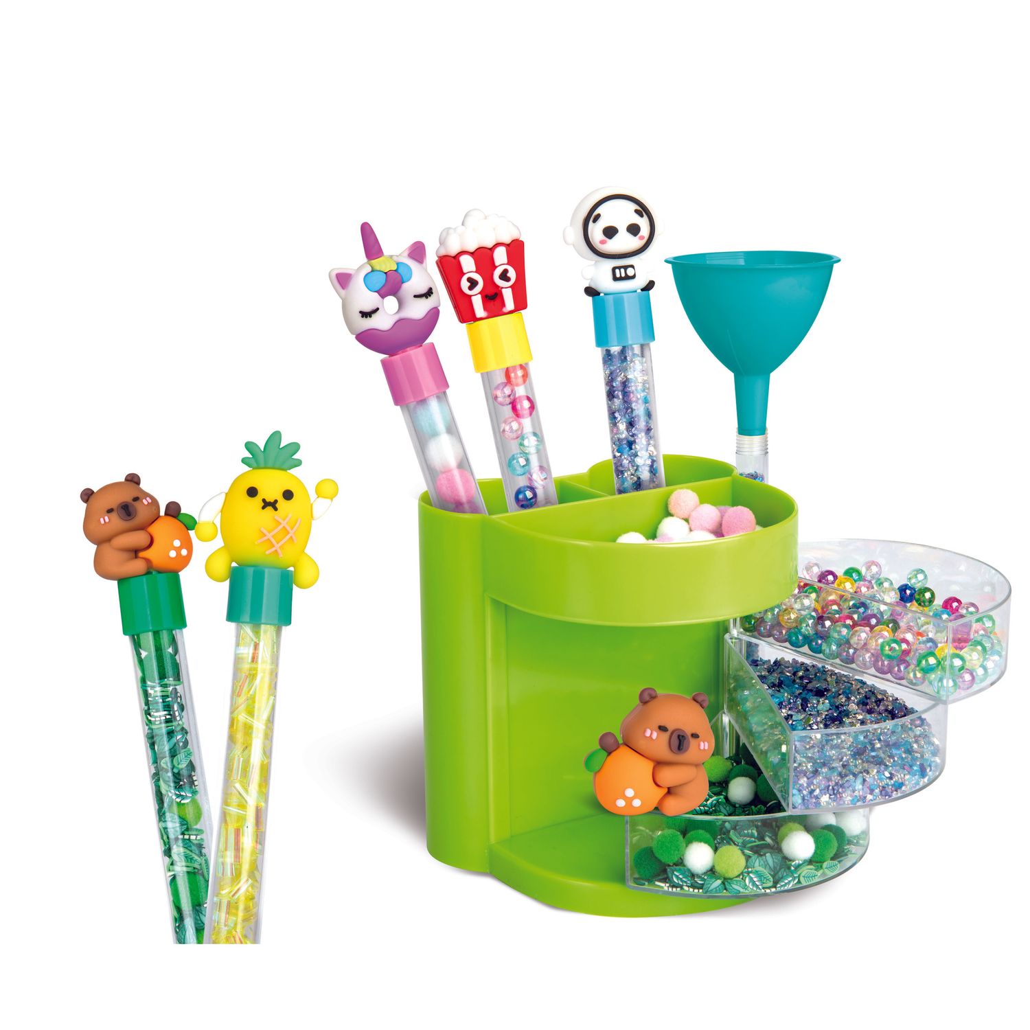 Trendy pen lab – kit creativo per realizzare 5 penne personalizzate - CREA MANIA