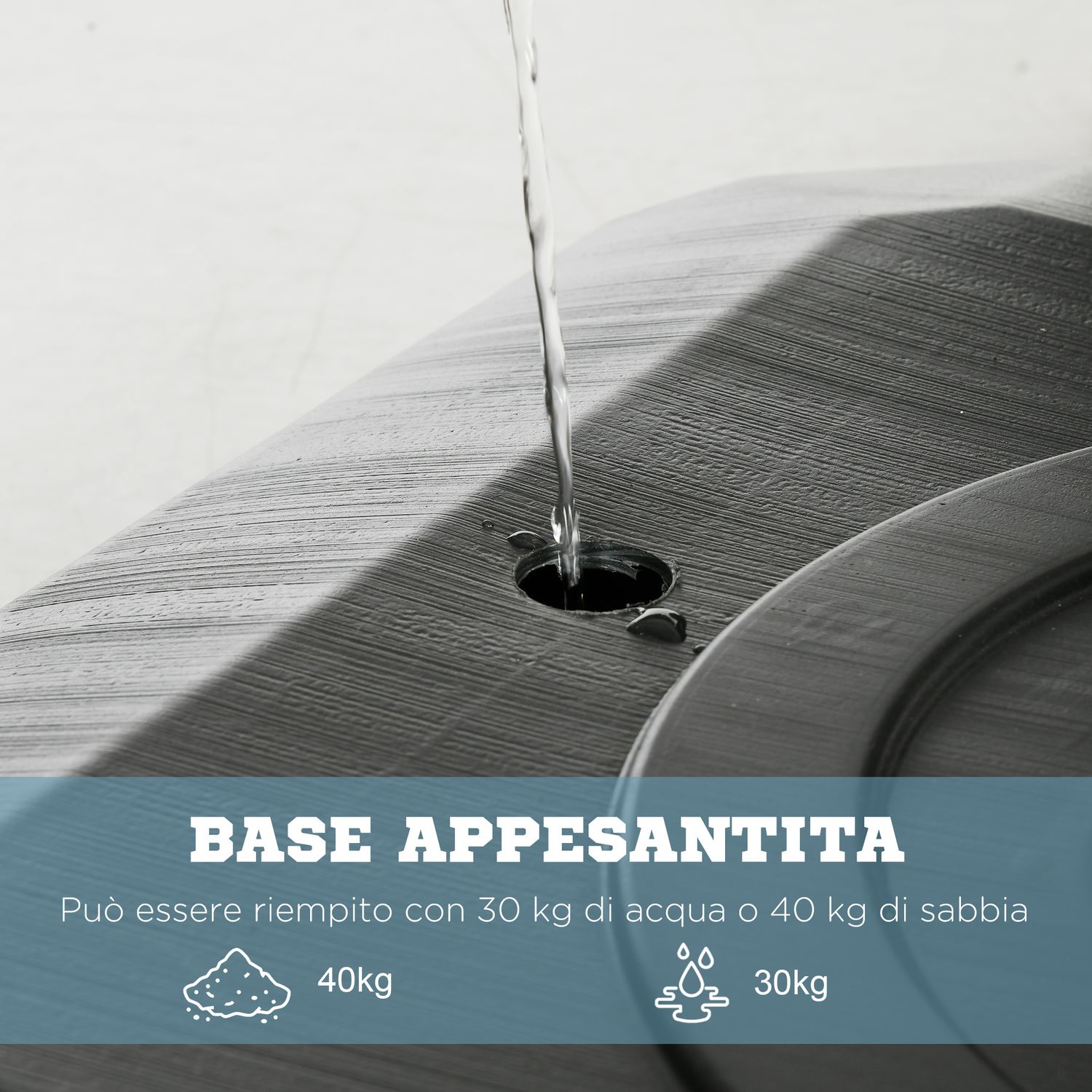 Canestro basket in acciaio, regolabile in altezza e portatile con tabellone e ruote, 107x70cm, nero e rosso - 