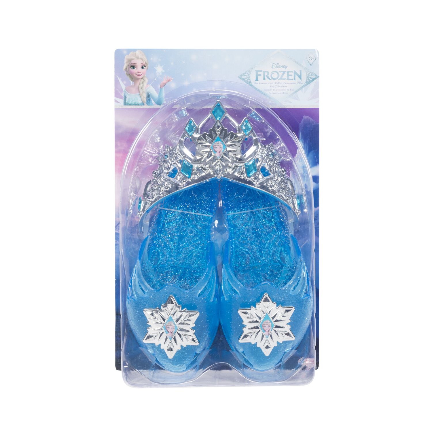 Disney frozen - set di accessori ispirati a elsa. inlcude scarpette e tiara - Frozen