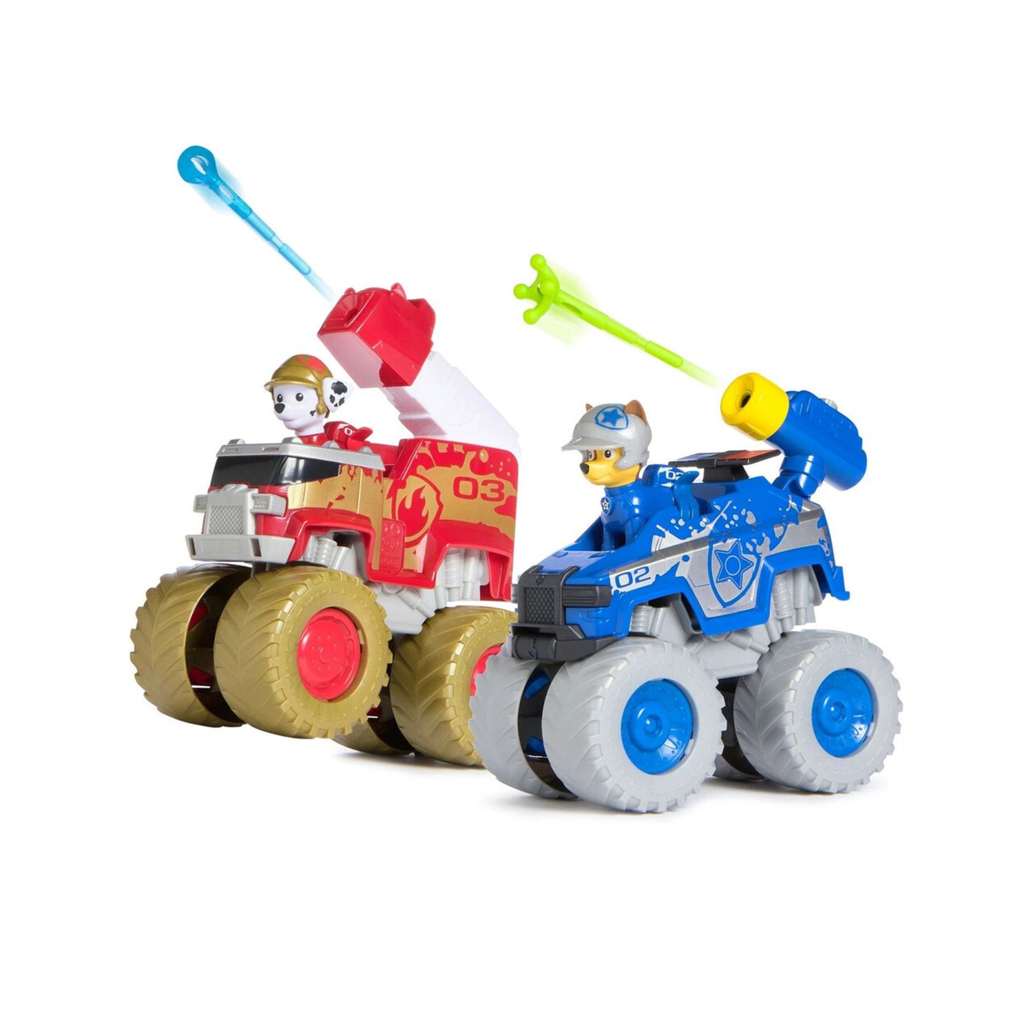 Paw patrol: rescue wheels, camion di marshall e chase - Paw Patrol
