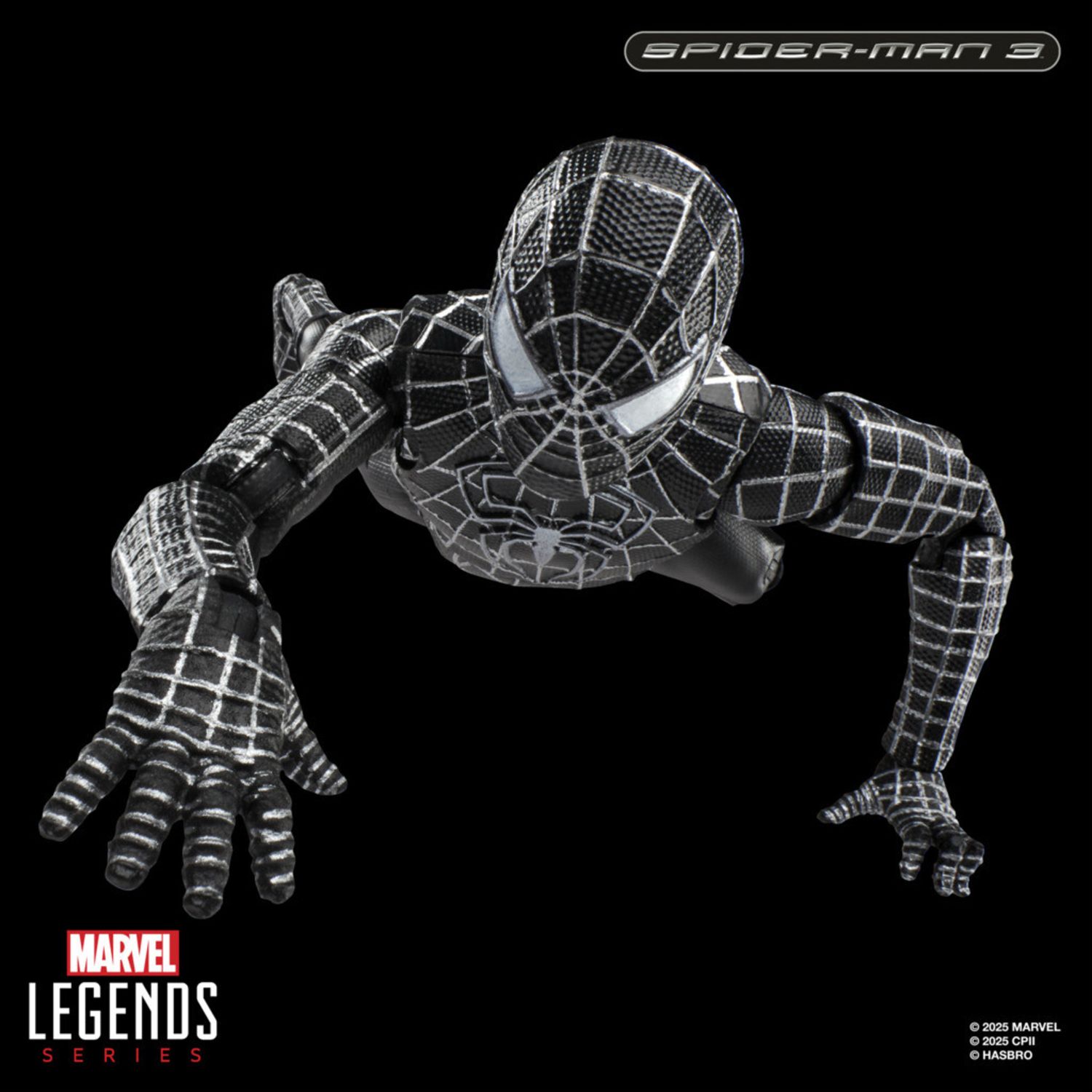 Spider-man legends spider man 3 con simbionte - MARVEL