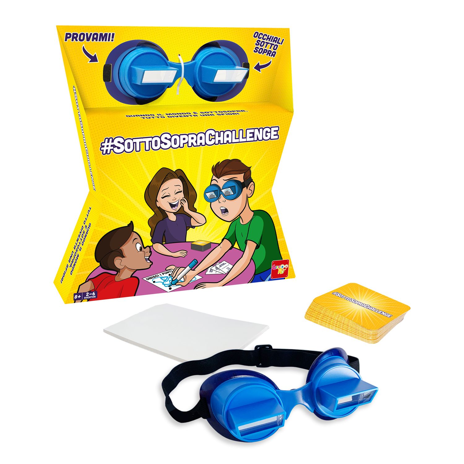 Sottosopra challenge – gioco sfida divertente per tutta la famiglia - 