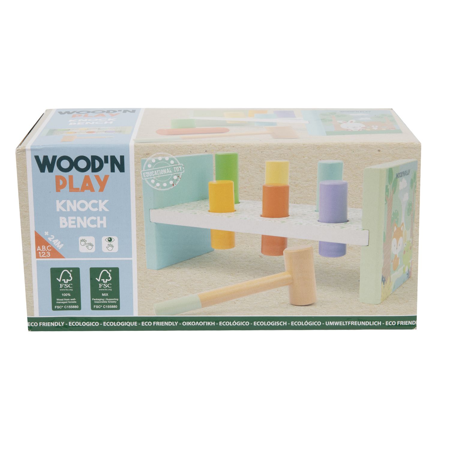 Banchetto batti batti - WOOD 'N' PLAY