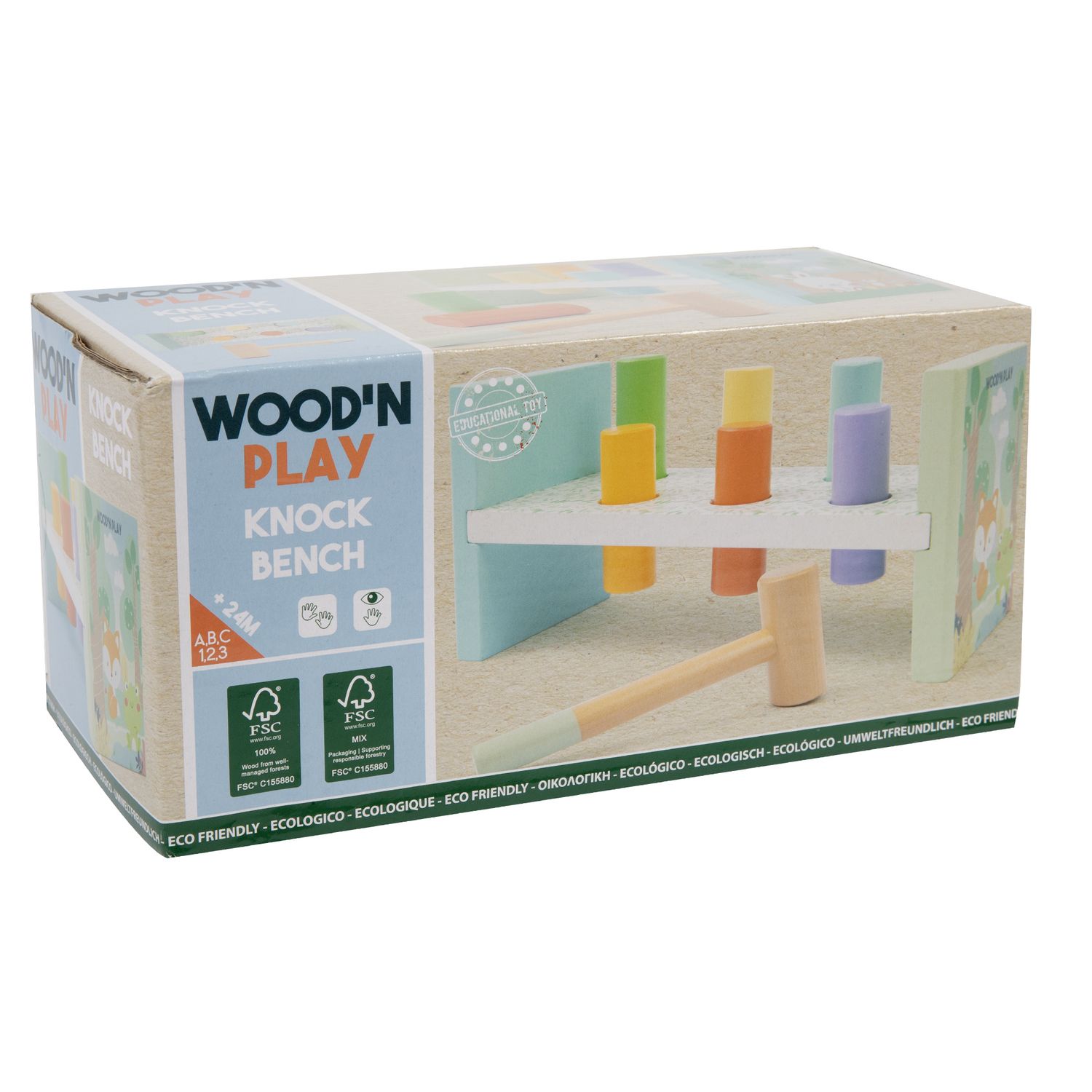 Banchetto batti batti - WOOD 'N' PLAY