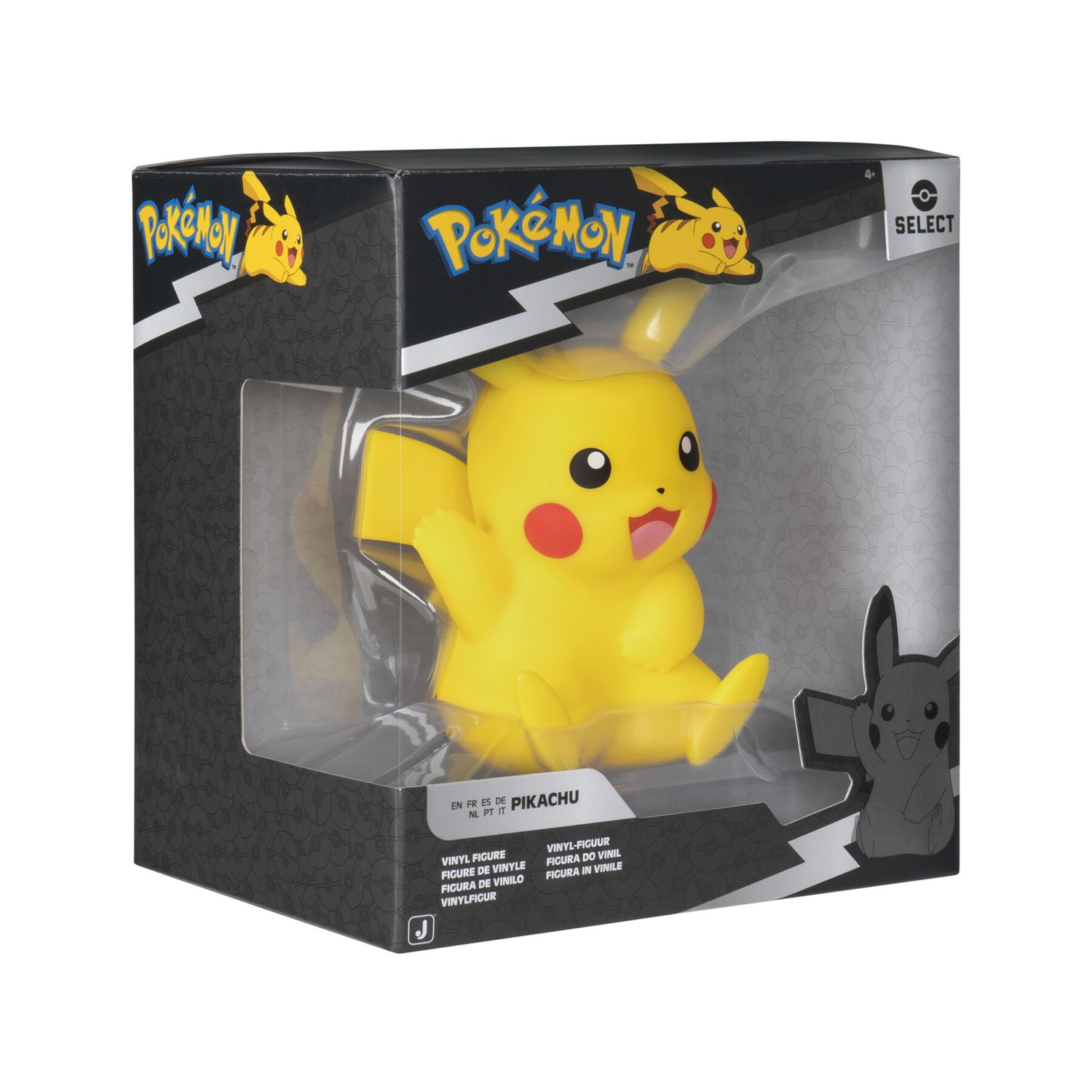 Pokémon pikachu deluxe - figure da collezione in vinile da 12 cm - POKEMON