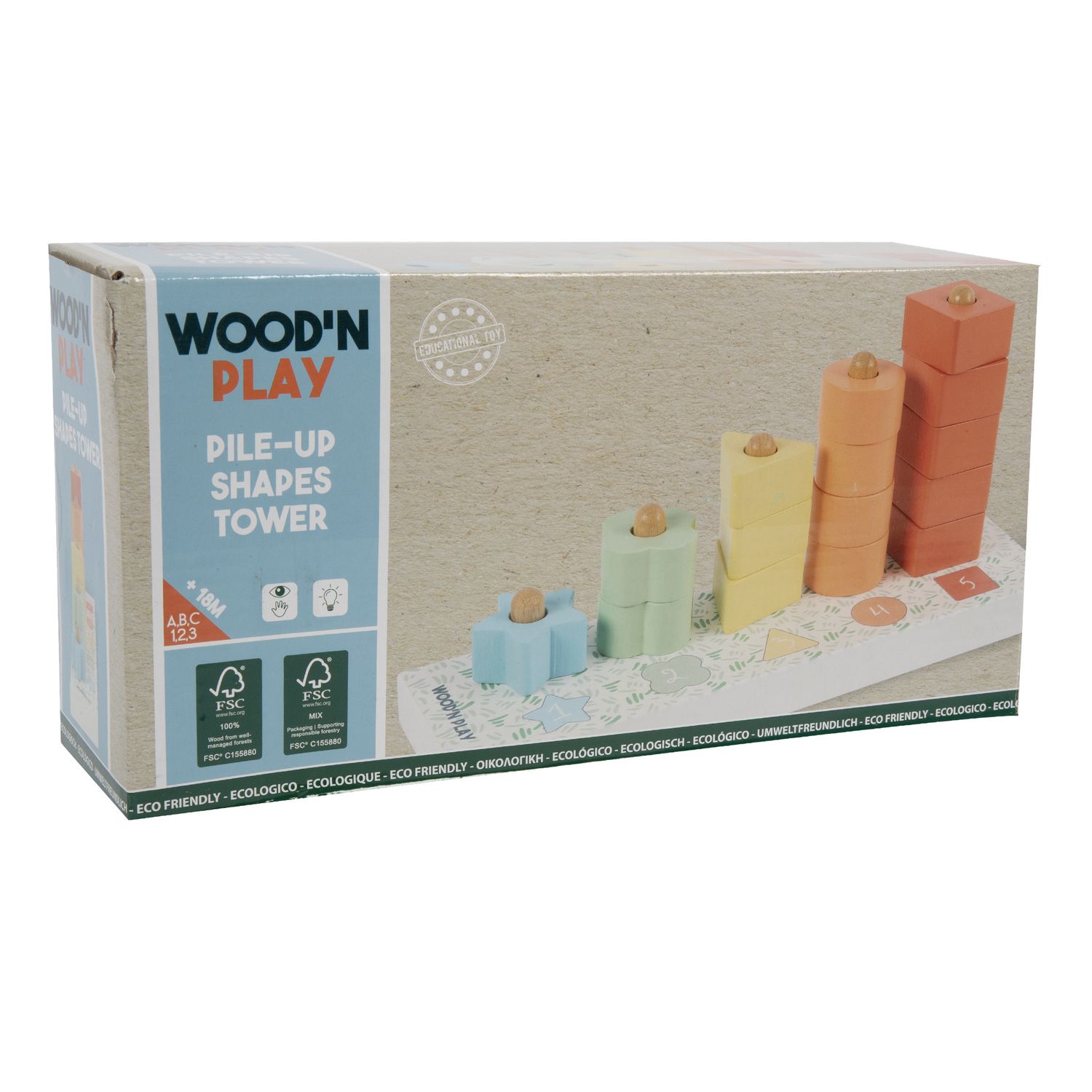 Forme impilabili - WOOD 'N' PLAY