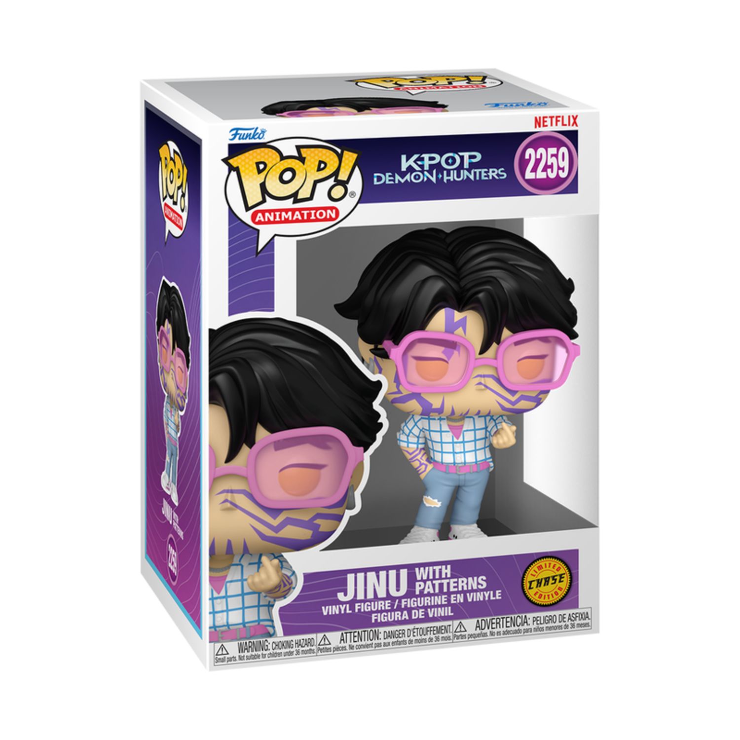Funko pop k-pop demon hunters jinu 2259 – chase - FUNKO POP!, K-POP DEMON HUNTERS