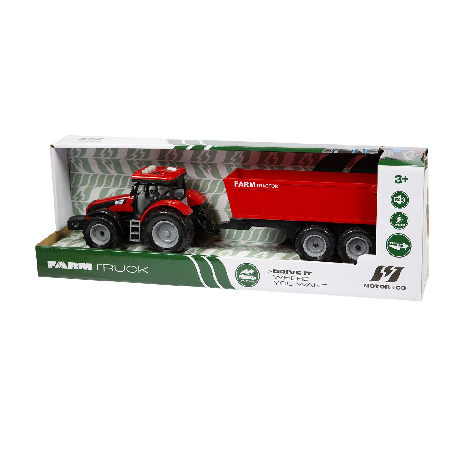 Trattori da fattoria con rimorchio - MOTOR & CO.