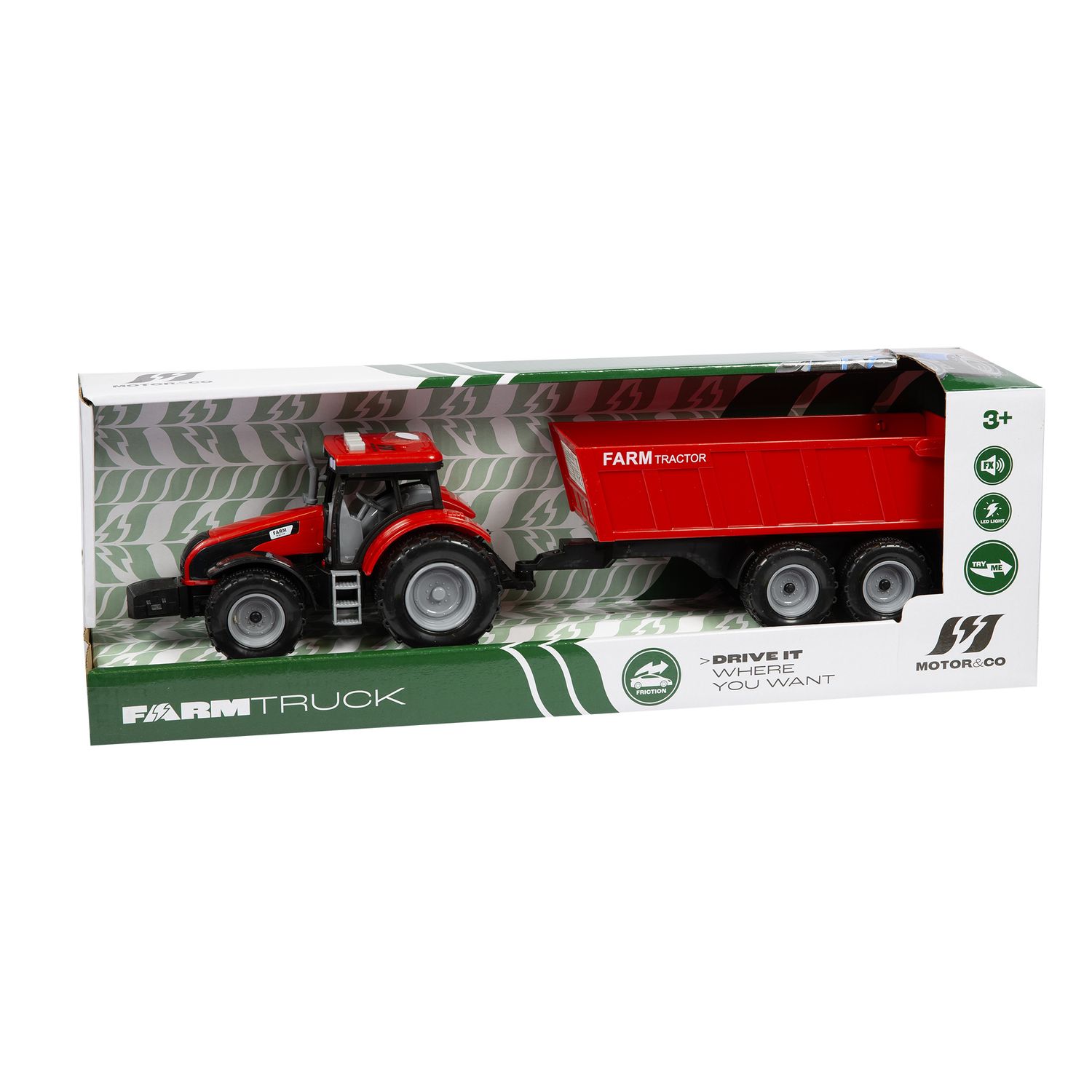 Trattori da fattoria con rimorchio - MOTOR & CO.