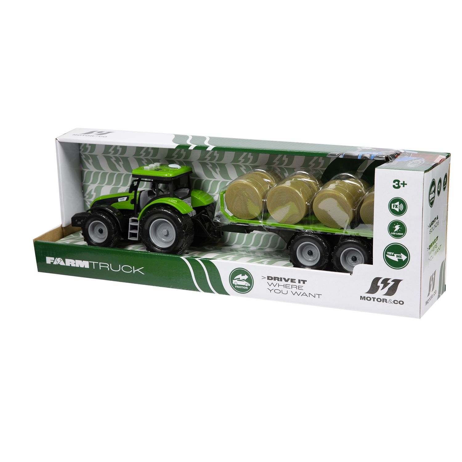 Trattori da fattoria con rimorchio - MOTOR & CO.