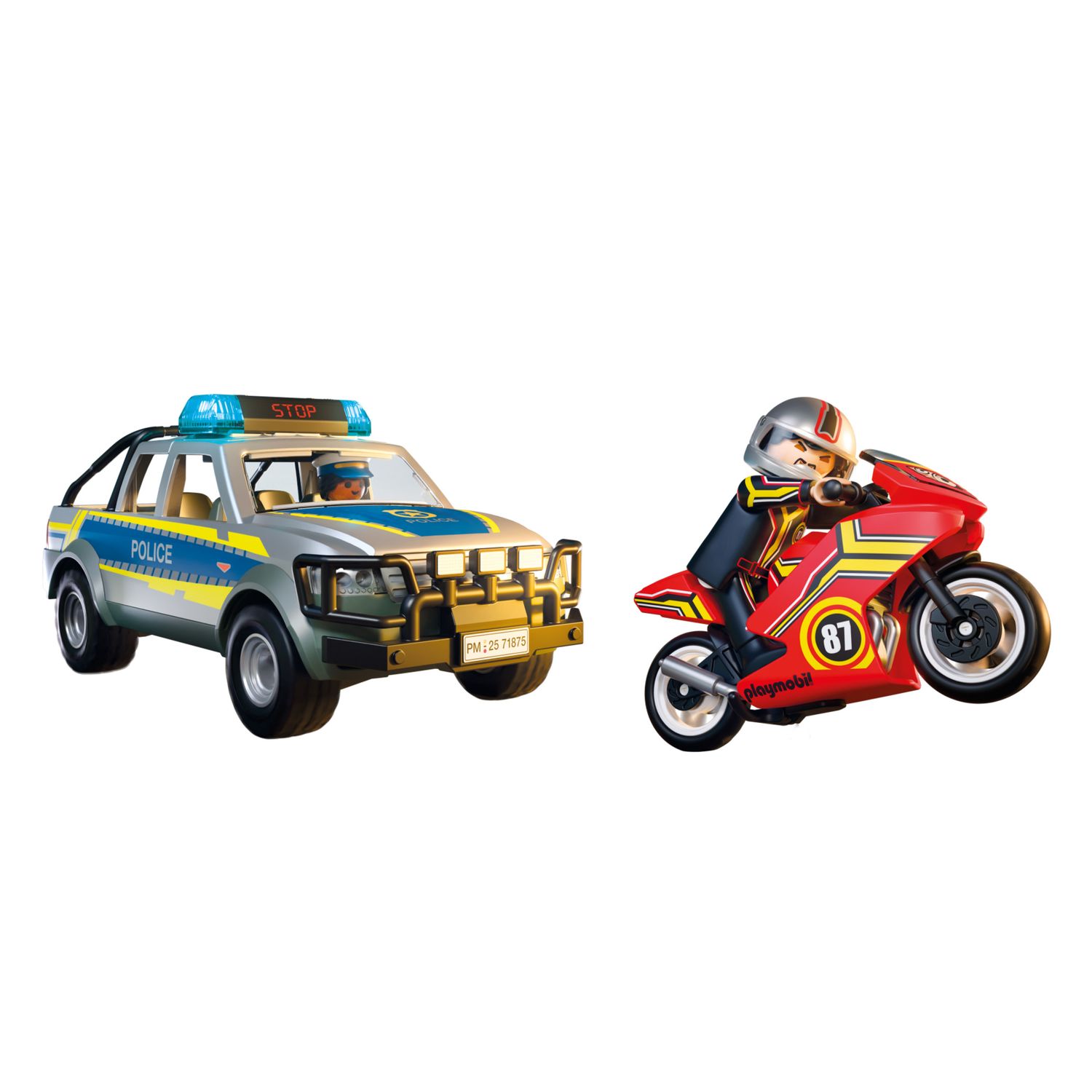 Playmobil city action 71875 – inseguimento con pick-up della polizia - PLAYMOBIL : POLICE