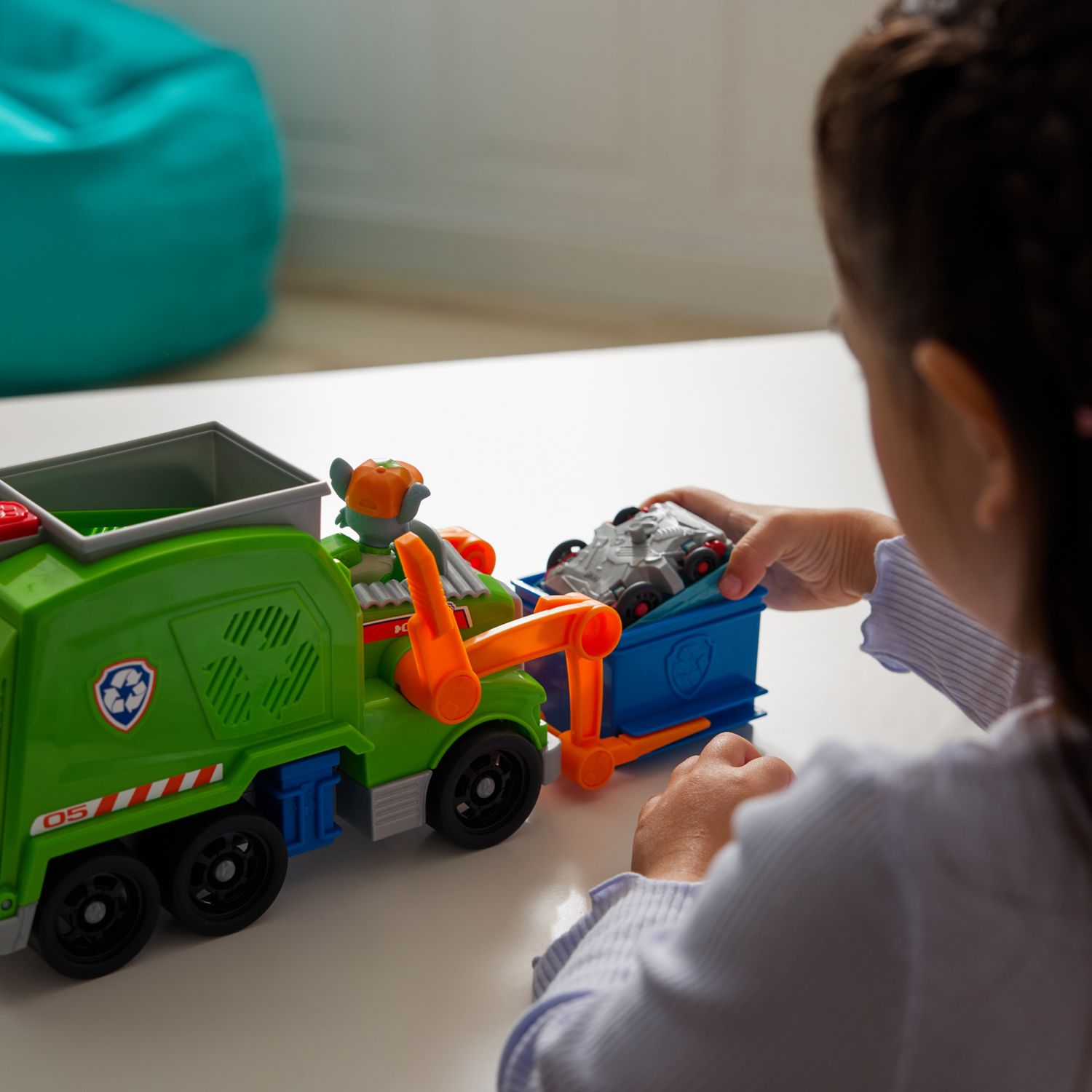 Paw patrol, veicolo deluxe di rocky - Paw Patrol