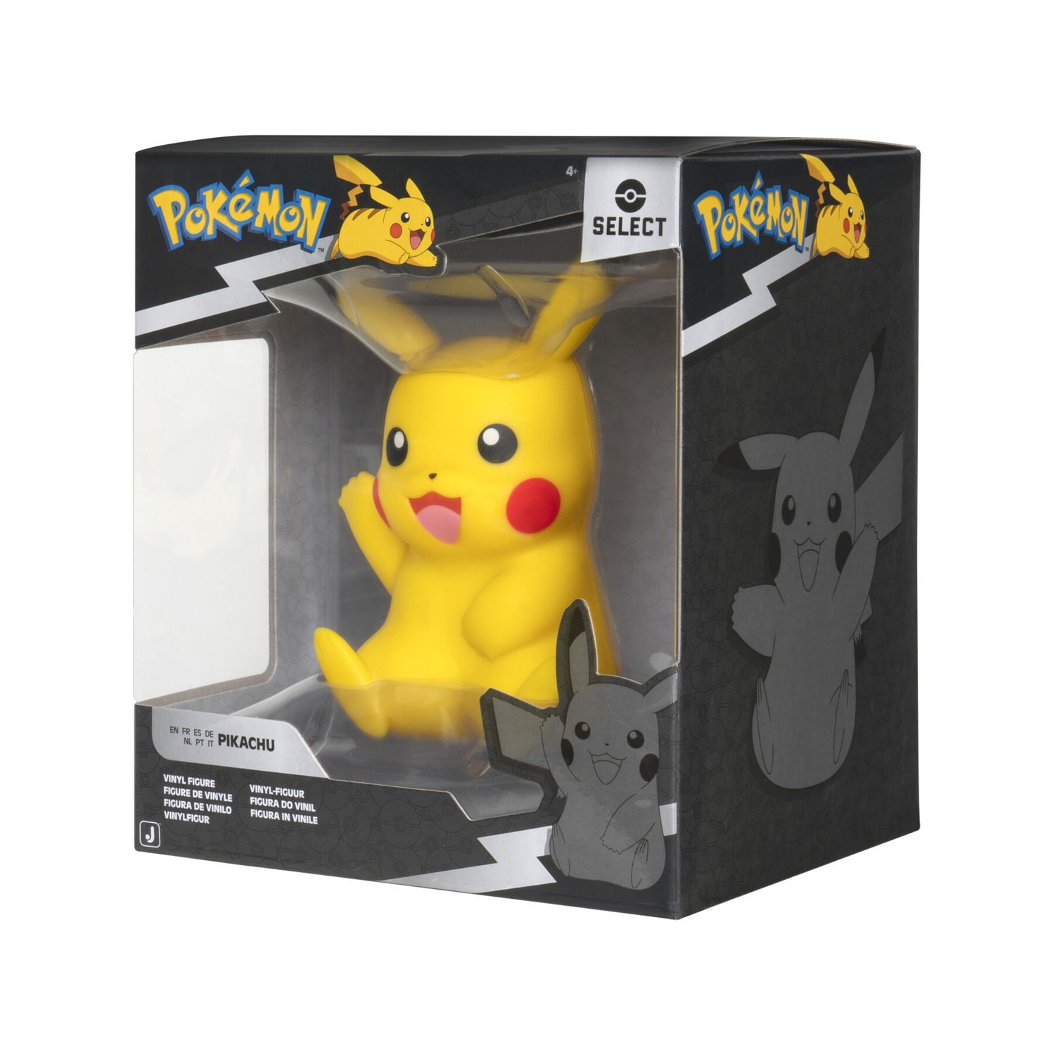 Pokémon pikachu deluxe - figure da collezione in vinile da 12 cm - POKEMON