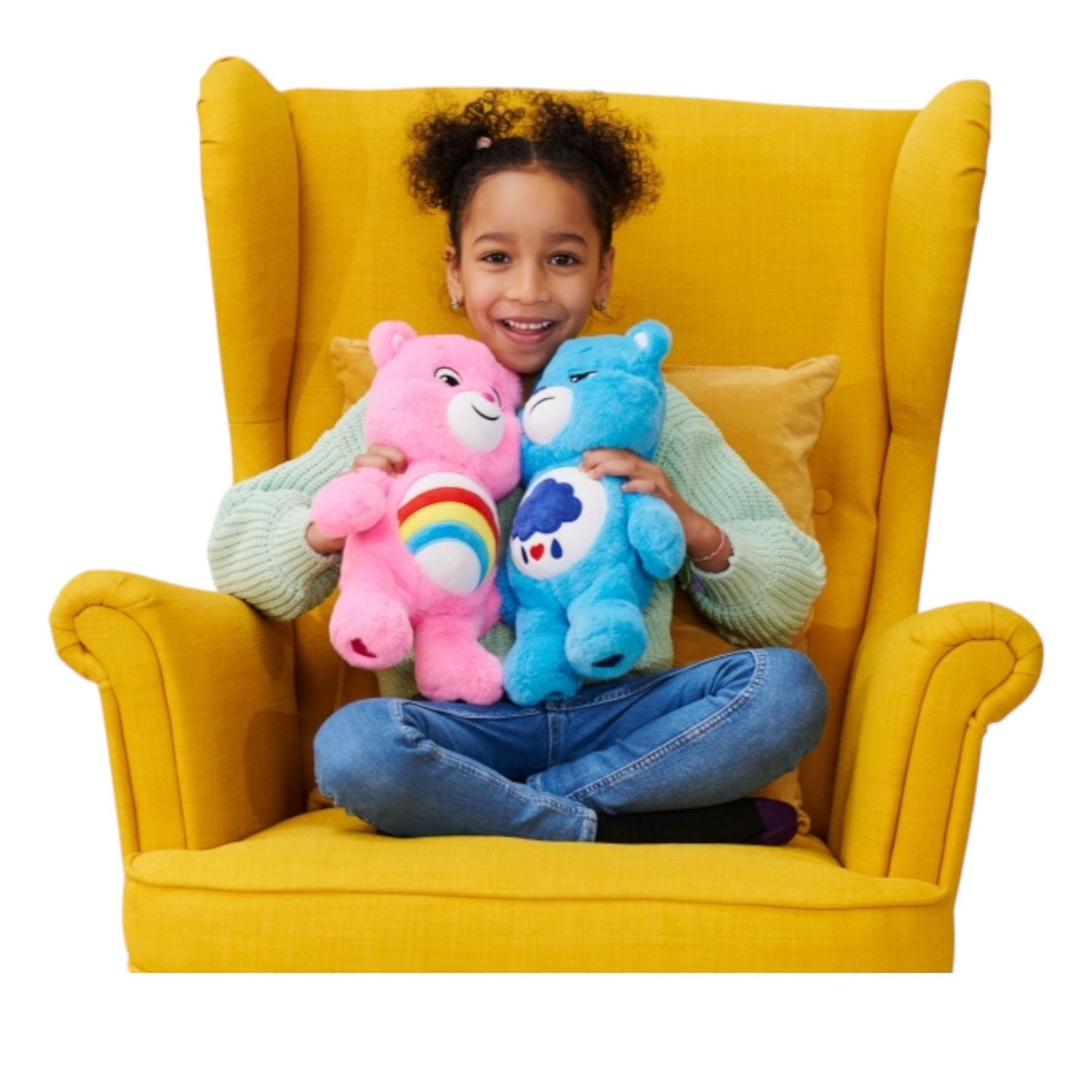 Care bears generorsa peluche 35 cm – orsetta del cuore dolce e premurosa - CARE BEARS