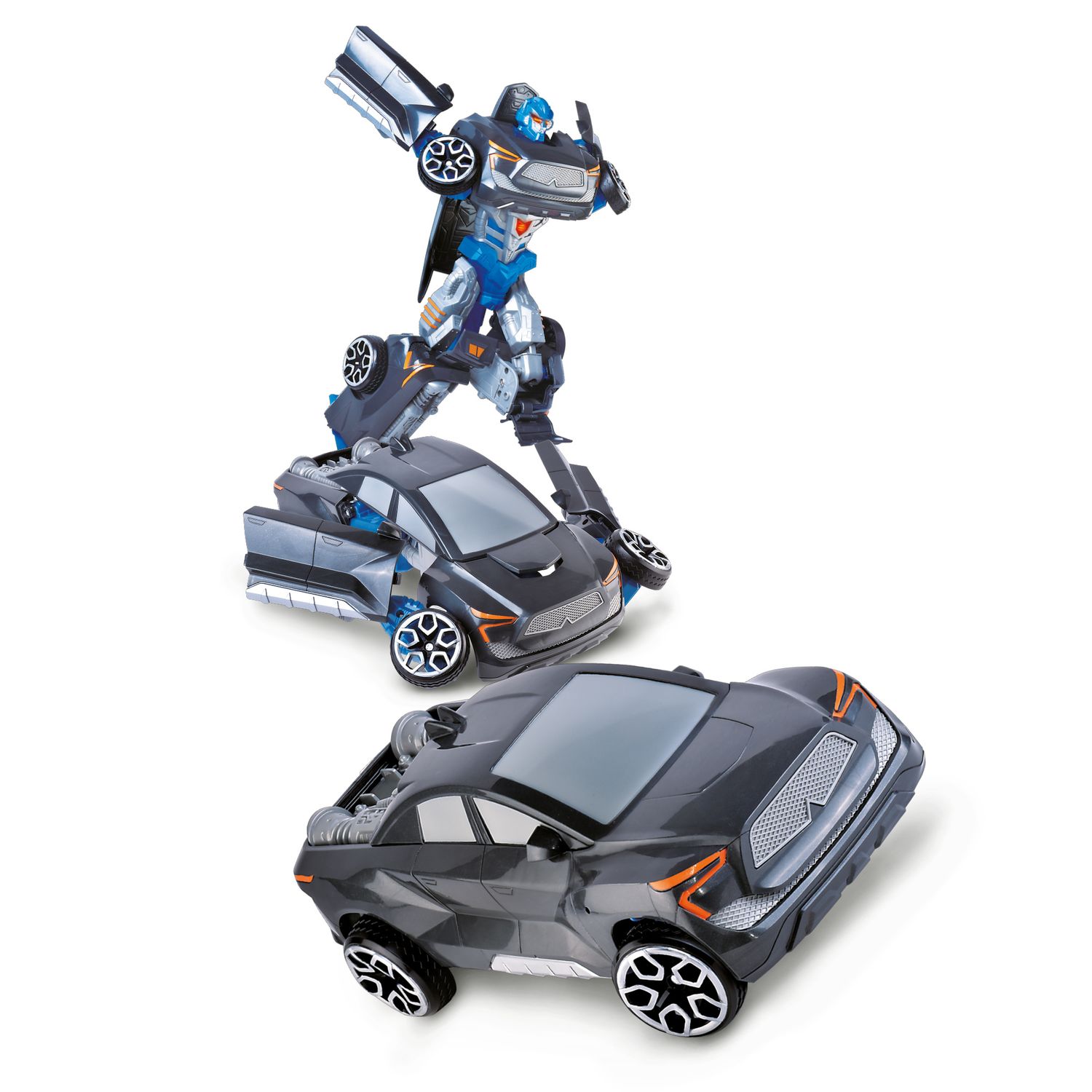 Cyber racer – robot trasformabile in auto con luci e suoni - INVINCIBLE HEROES