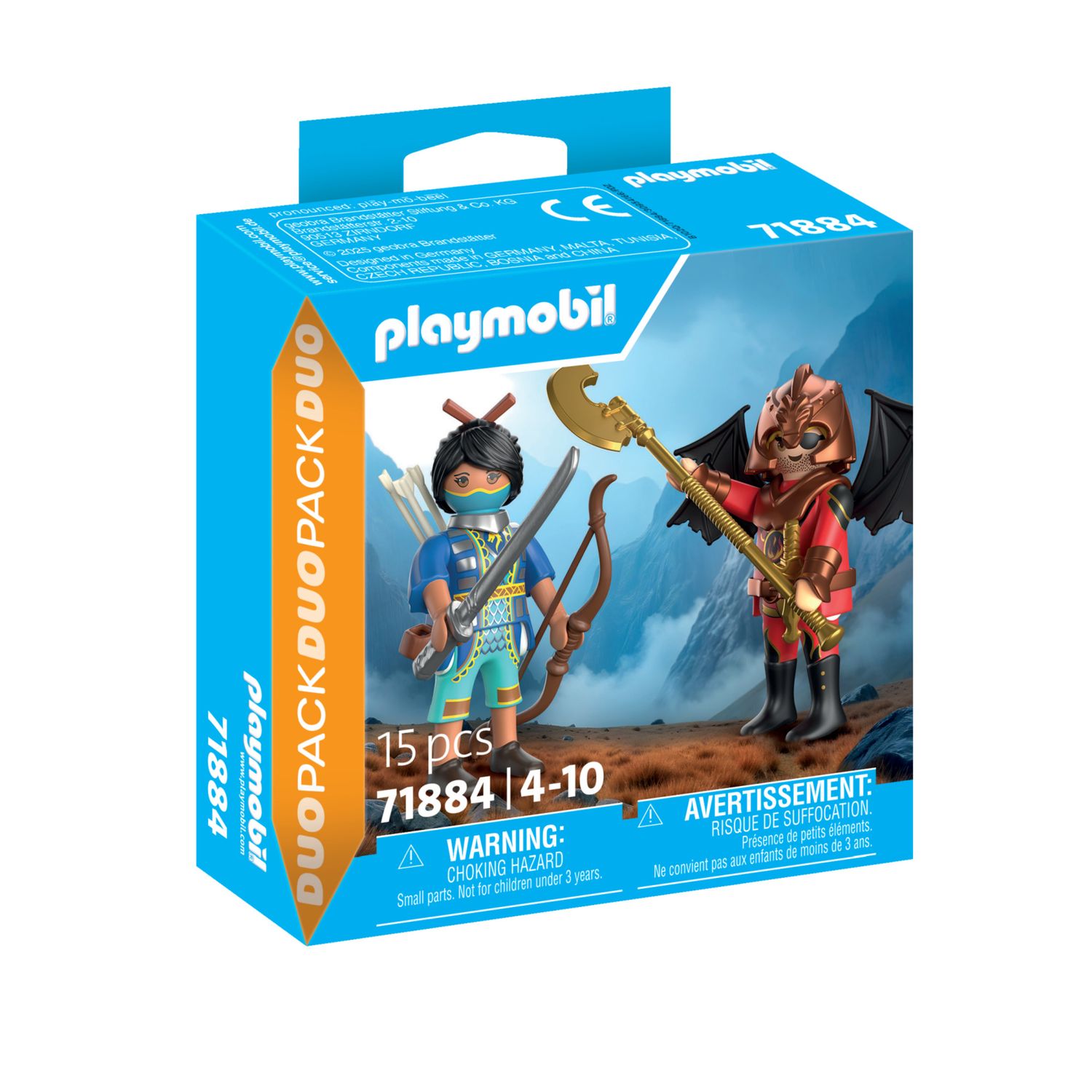 Playmobil duopack 71884 - duello novelmore vs burnham - 4+ - Playmobil