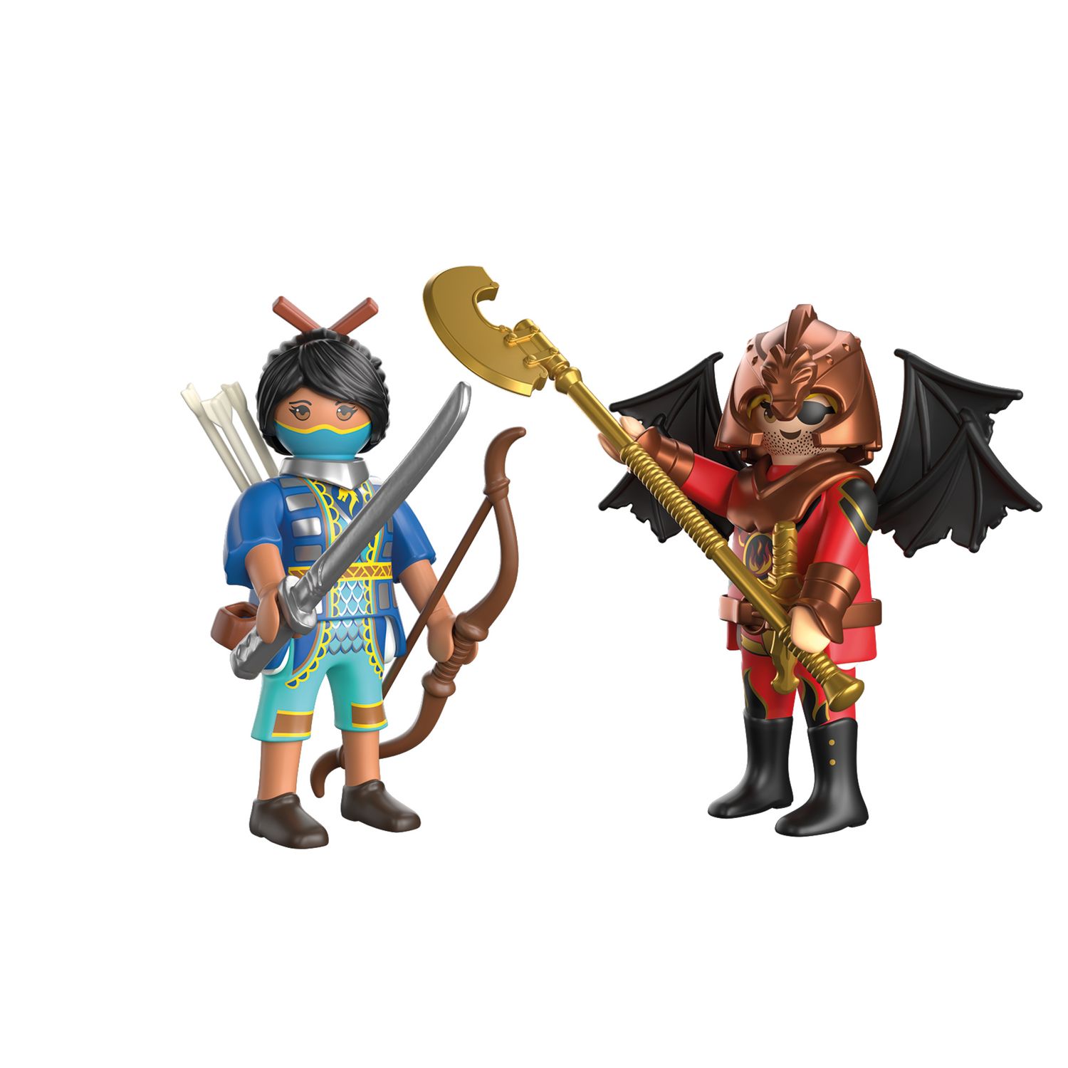 Playmobil duopack 71884 - duello novelmore vs burnham - 4+ - Playmobil