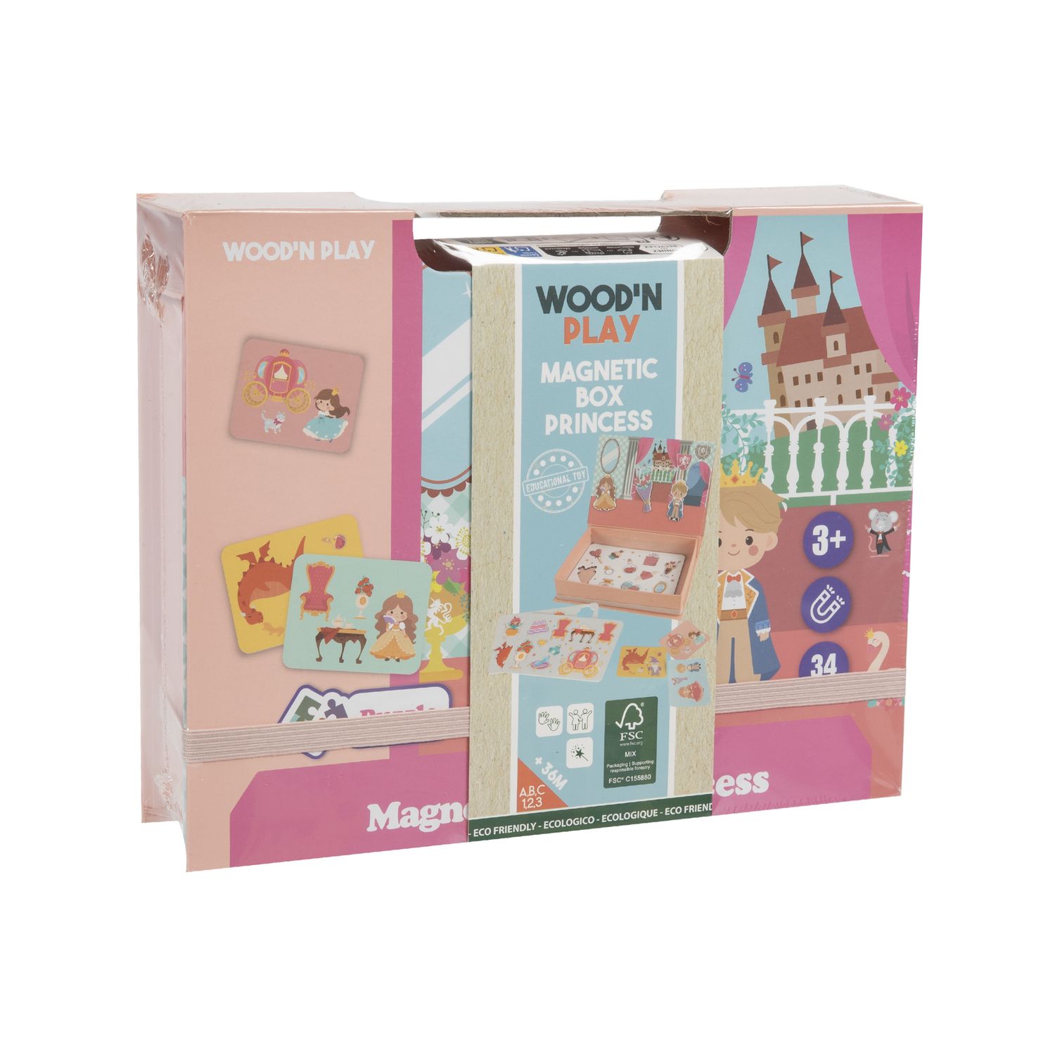 Valigetta magnetica principesse - WOOD 'N' PLAY