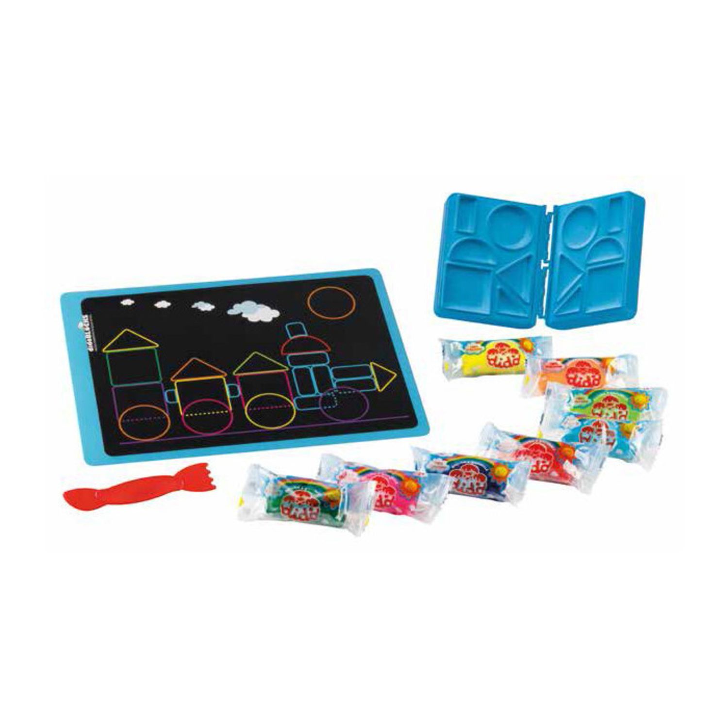 Didò blocks trenino – pasta da modellare naturale e creativa 3+ - DIDO'