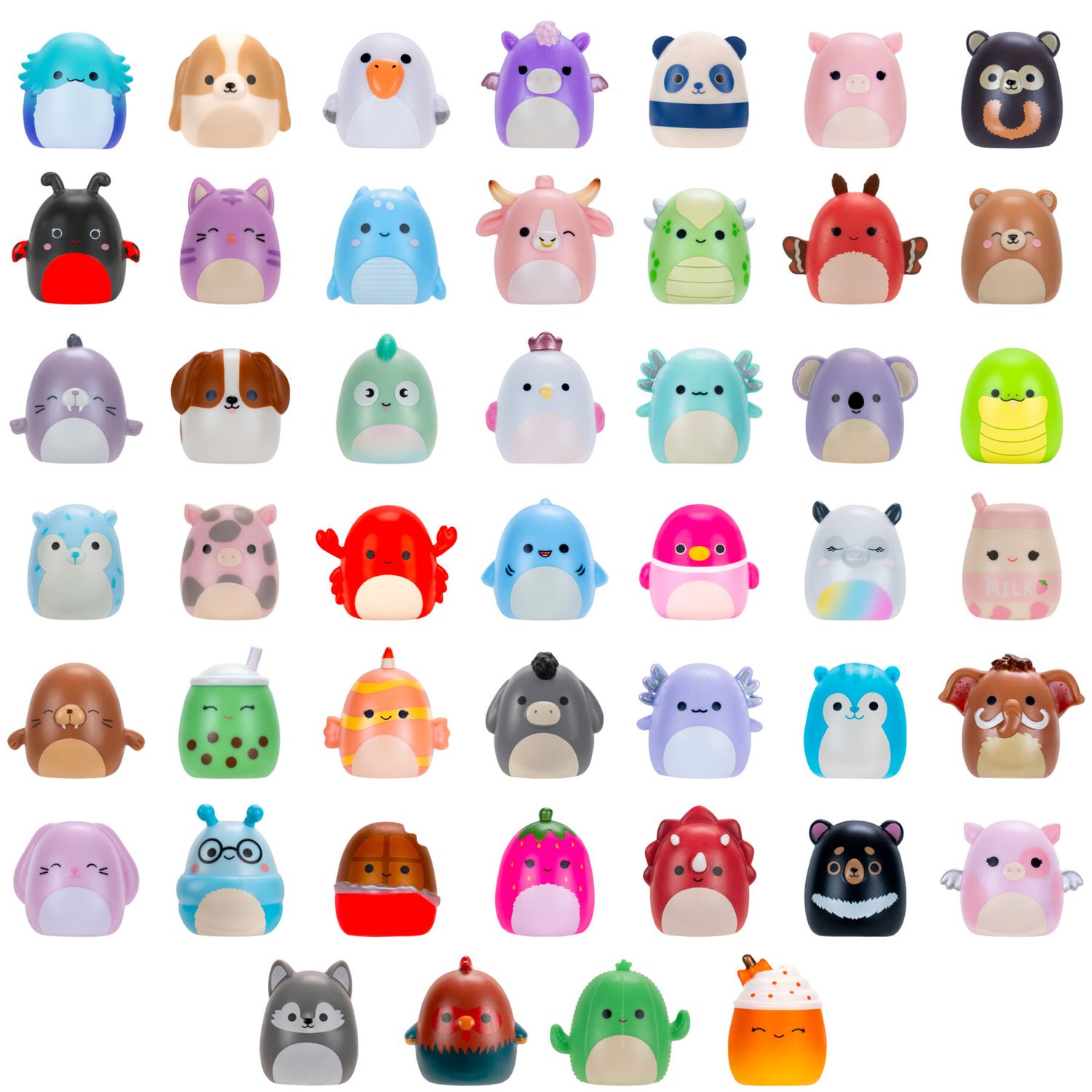 Squish-a-long surprise pack - 2 personaggi e accessori inclusi - mystery box assortita - SQUISH A LONGS