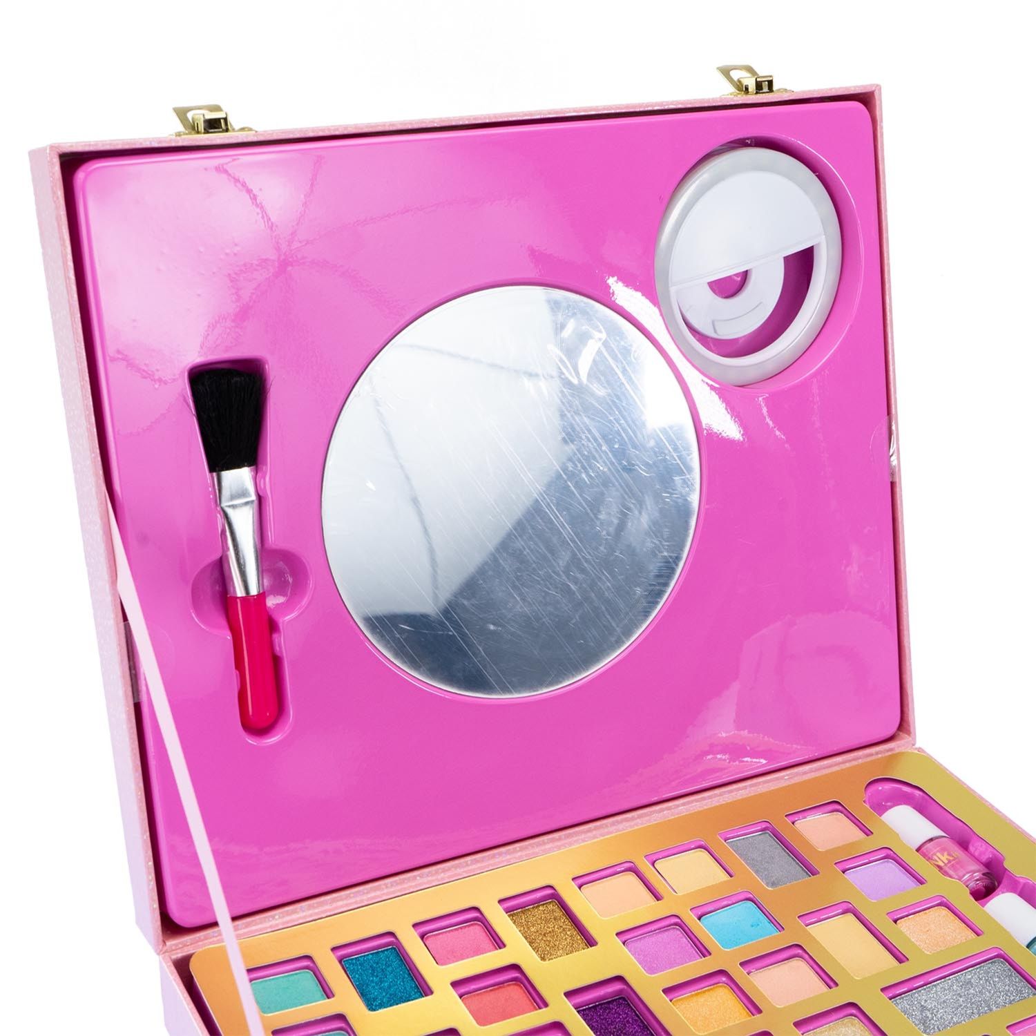Valigetta beauty con selfie ring pink it - makeup e accessori bambina - 