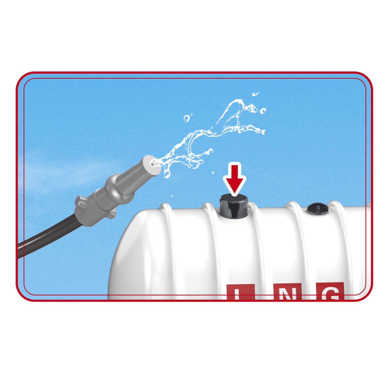 Container truck o autocisterna – veicolo da gioco realistico - assortito - 