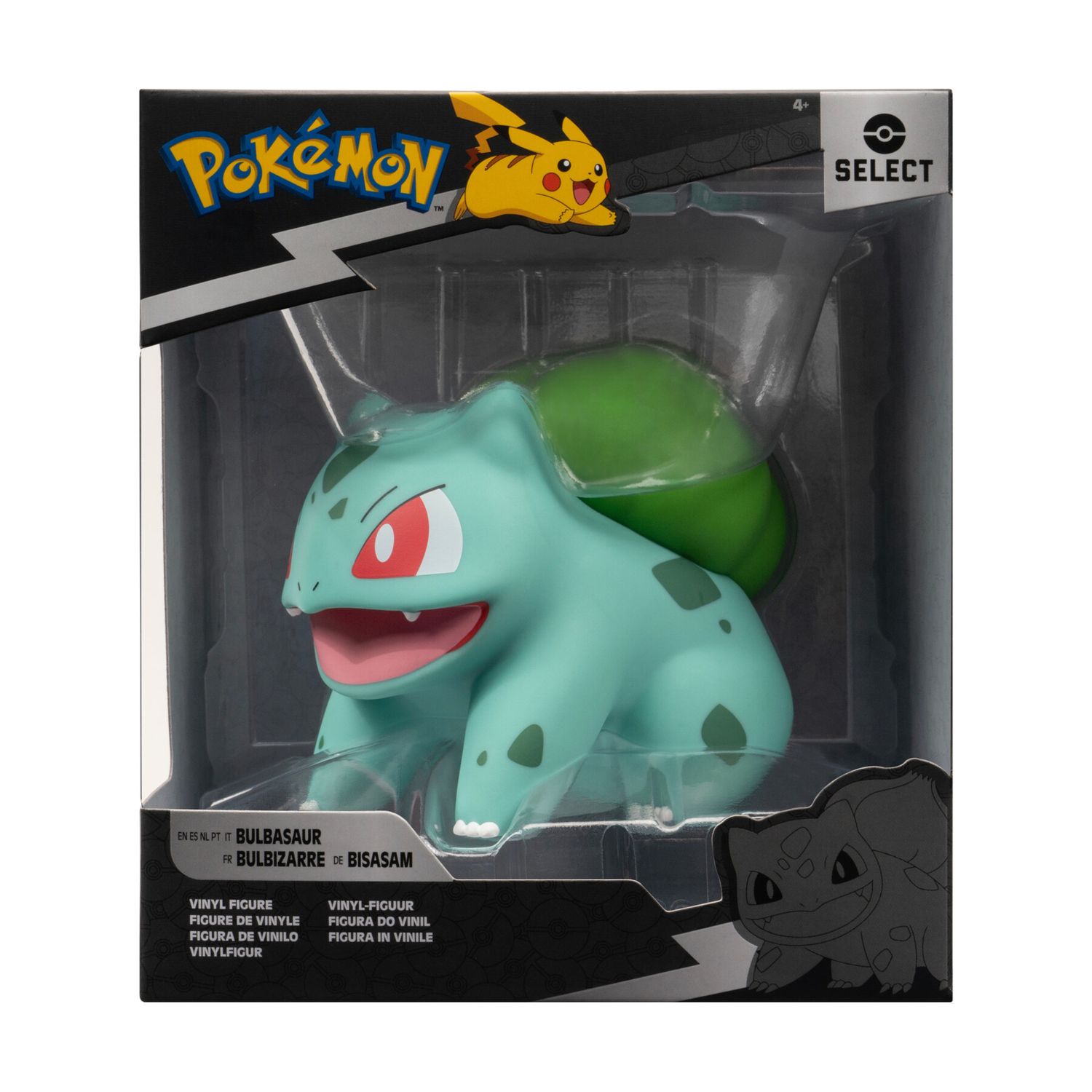 Jazwares Multicolore Pokemon Select Vinile Bulbasaur 12Cm - Immagine 4