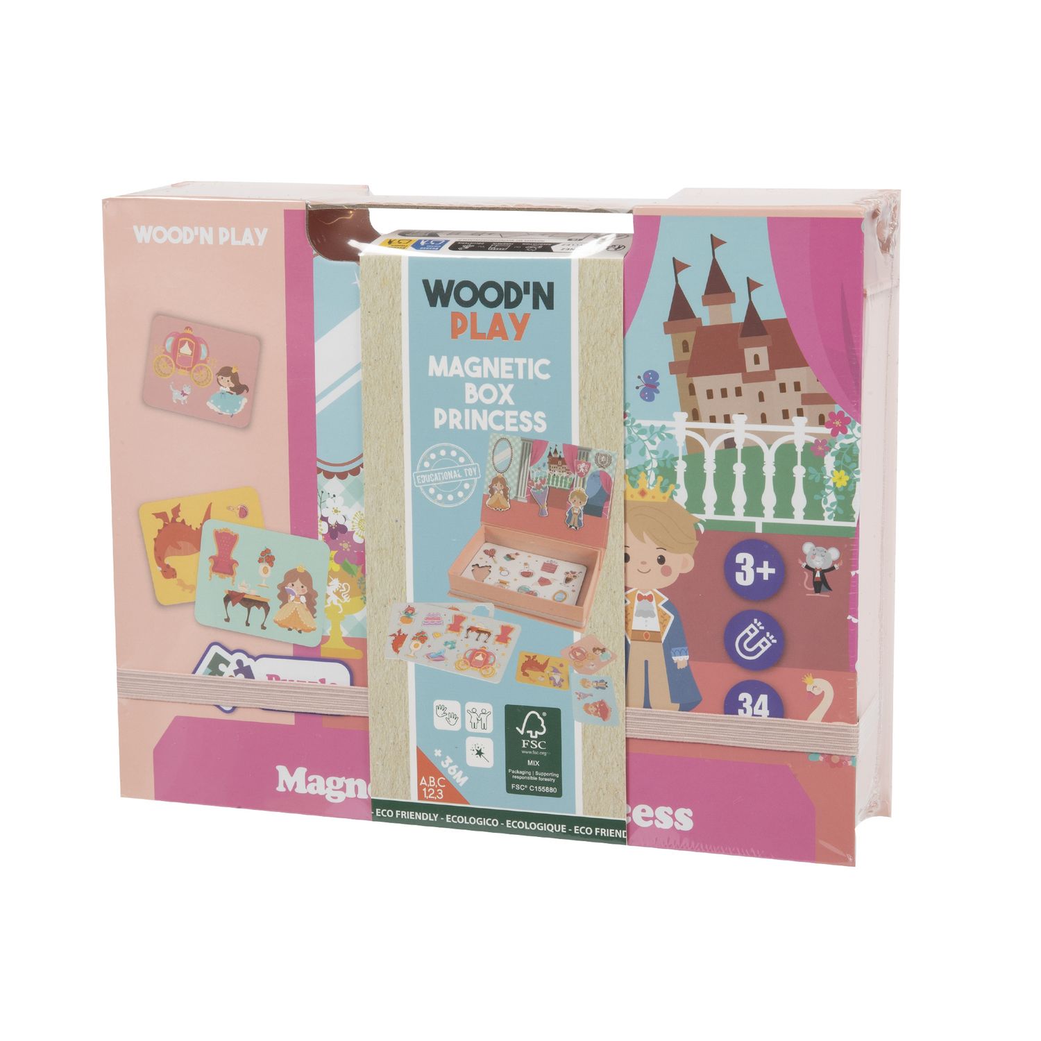 Valigetta magnetica principesse - WOOD 'N' PLAY