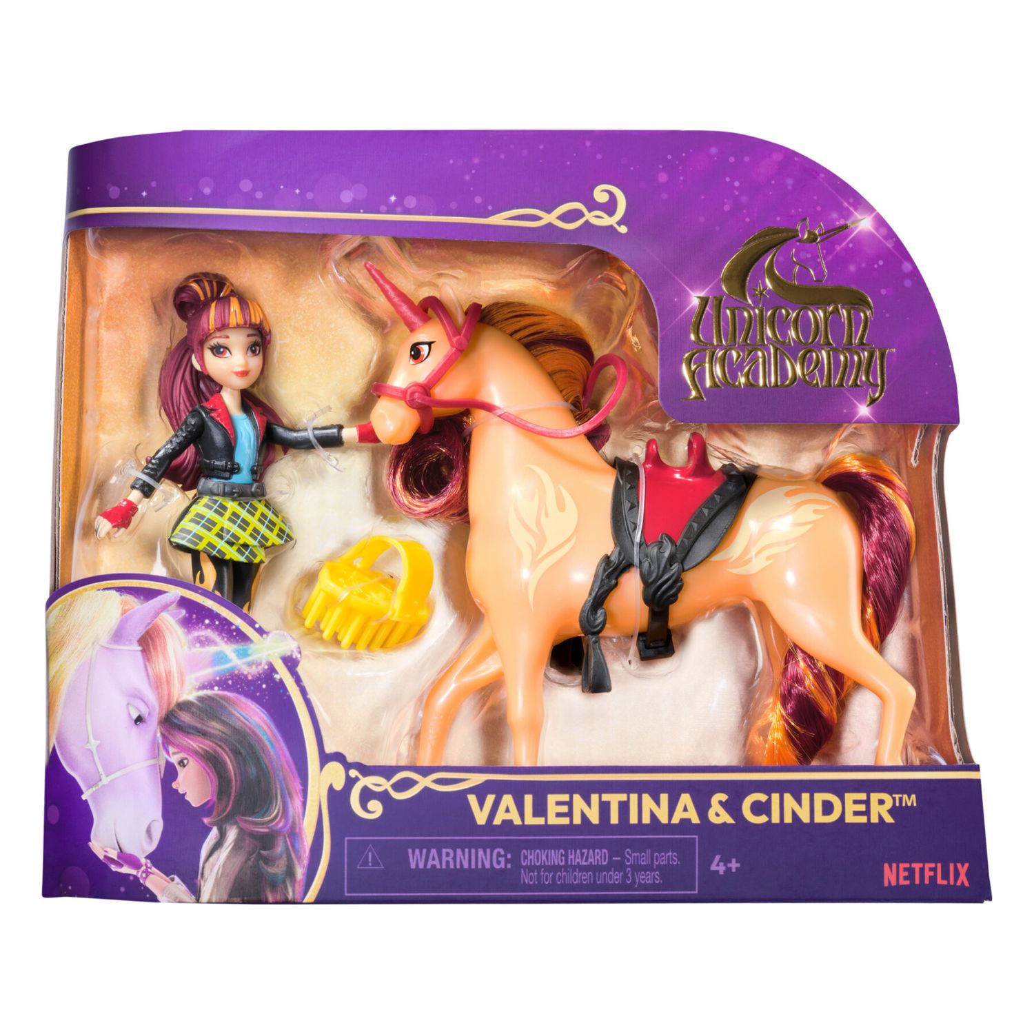 Set unicorn academy, valentina & cinder - UNICORN ACCADEMY