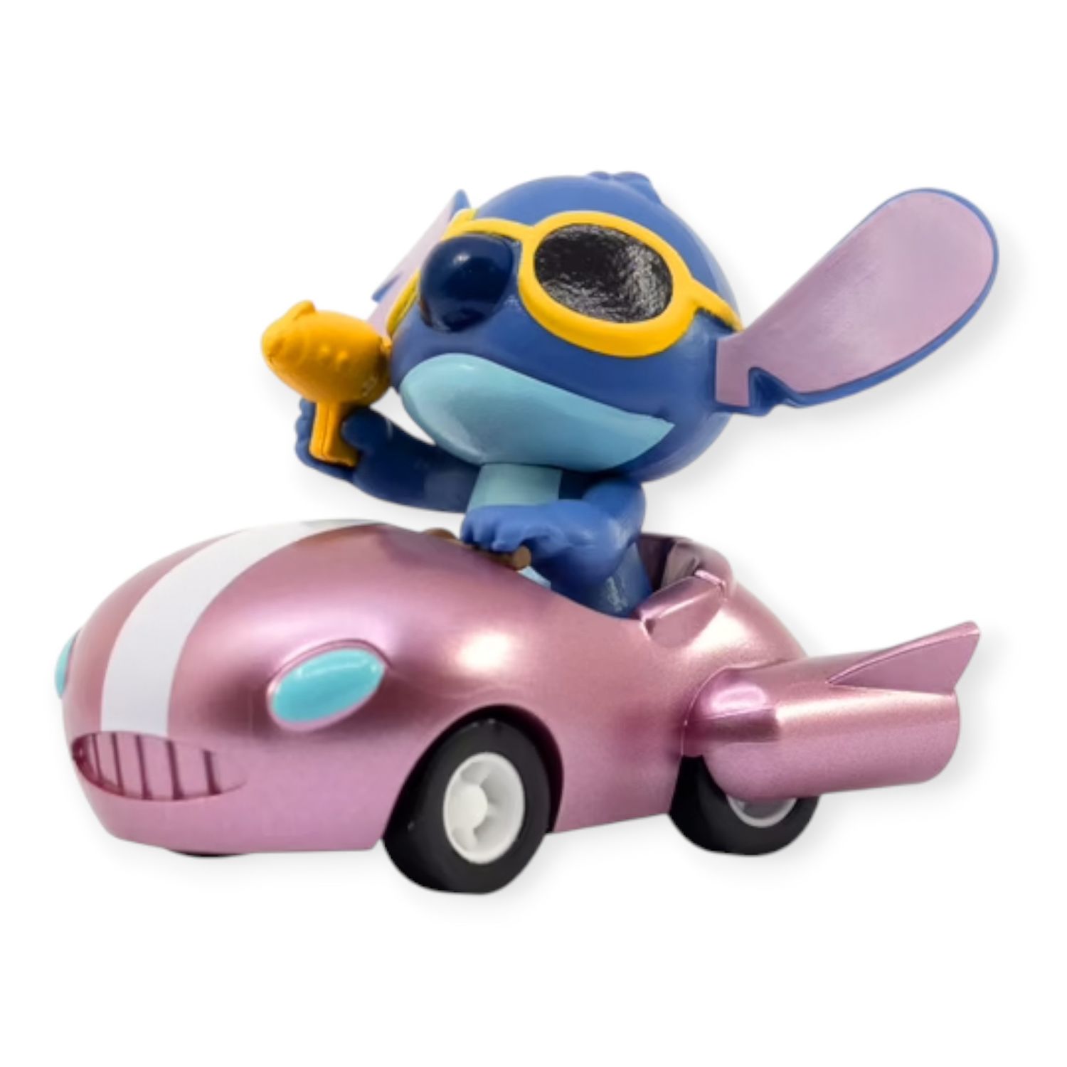 Figurina stitch con veicolo mini 5 cm assortita – disney lilo & stitch - Disney Stitch