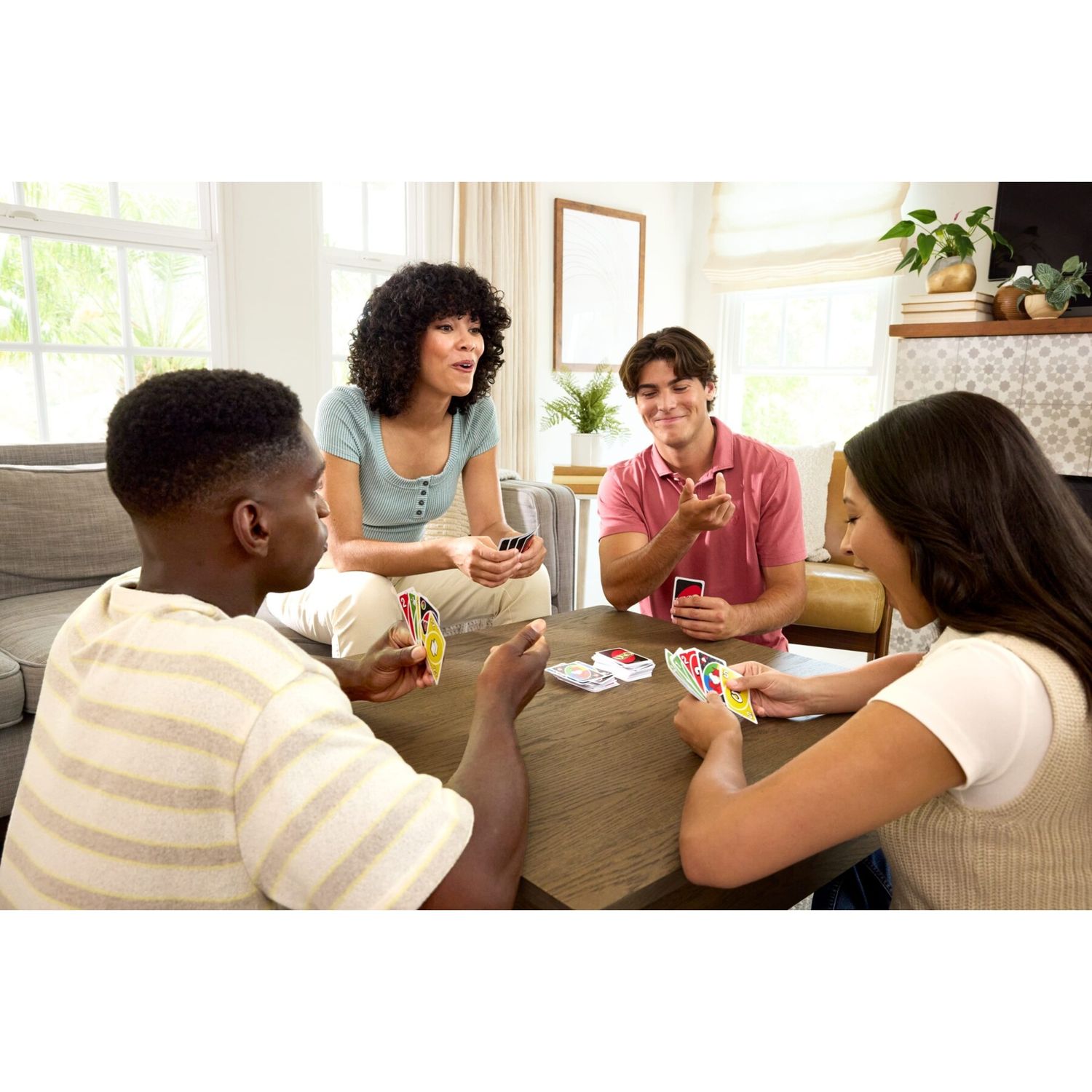 Mattel games - uno add-on packs singolo assortito, 16 carte speciali da utilizzare con il gioco uno, a tema cambia giro, impila, scambia o velocità - UNO