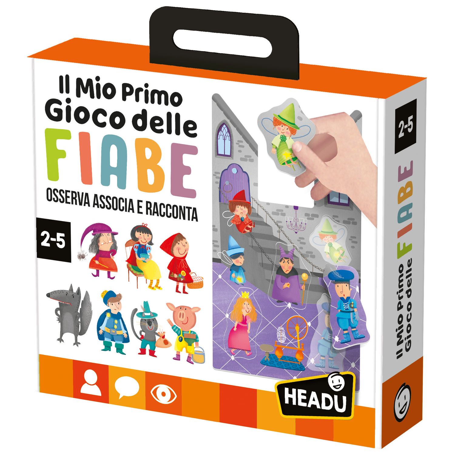 Il mio primo gioco delle fiabe - osserva, associa e racconta - HEADU