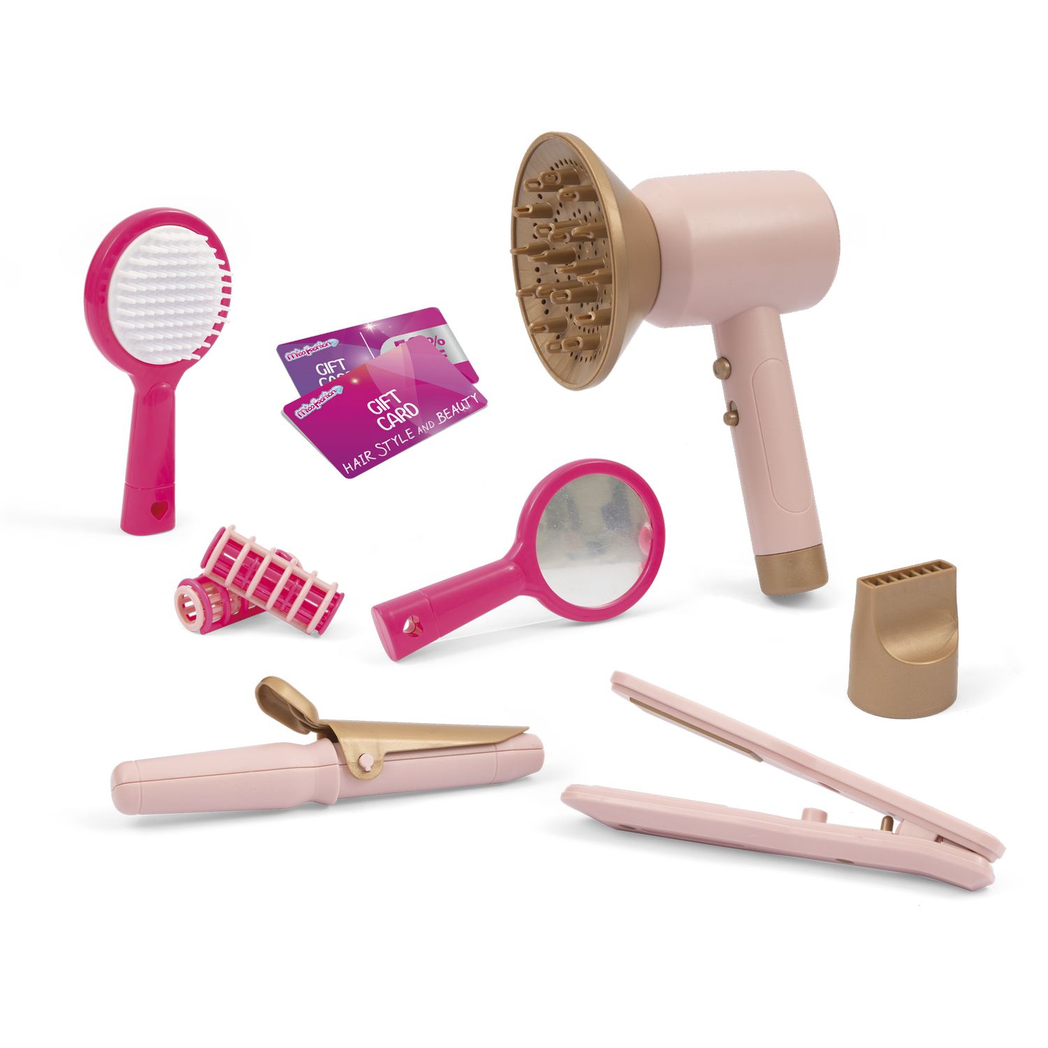 Set parrucchiera – gioco di ruolo con phon e accessori - MISS FASHION