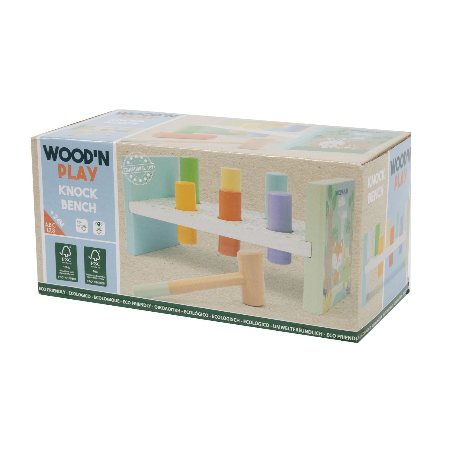 Banchetto batti batti - WOOD 'N' PLAY