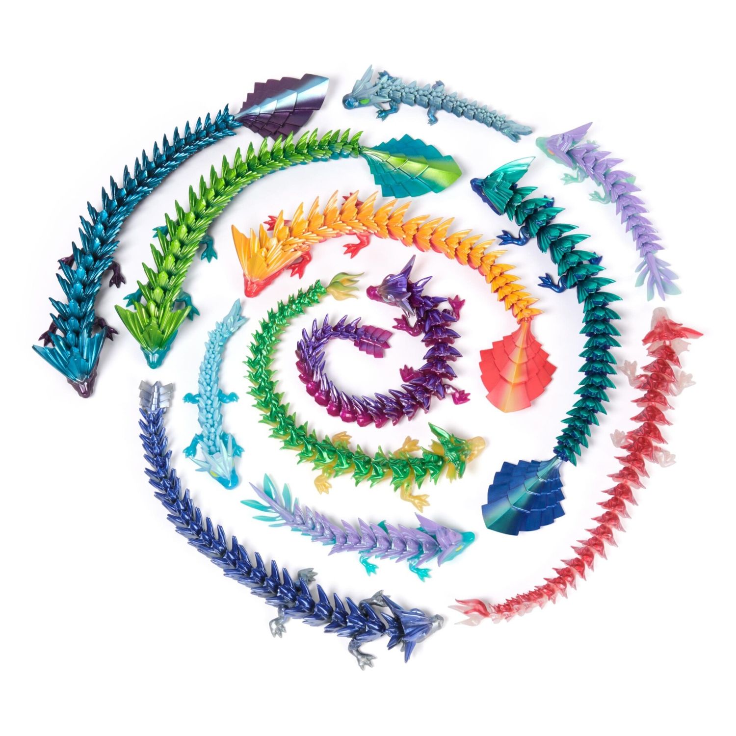 Crystalynx dragons, drago giocattolo snodabile assortito - DRAGON BALL