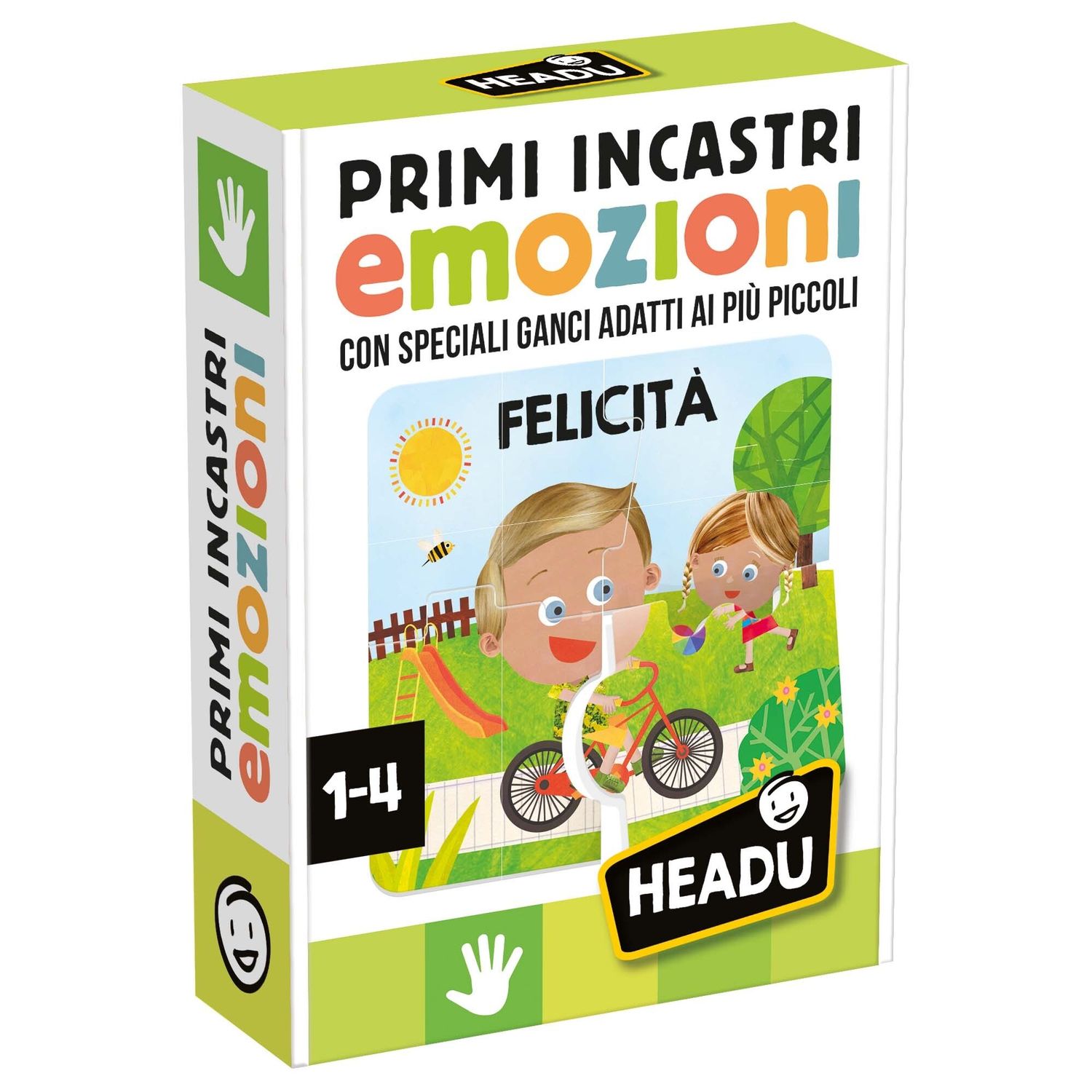 Primi incastri emozioni - riconosci e abbina le emozioni - HEADU