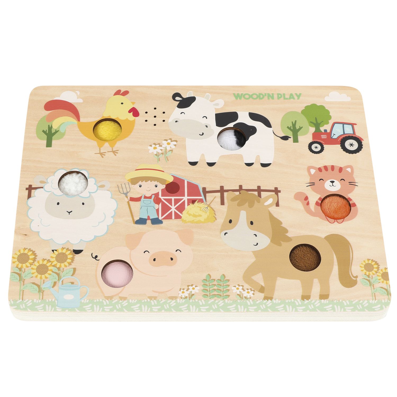Fattoria tocca & ascolta - WOOD 'N' PLAY