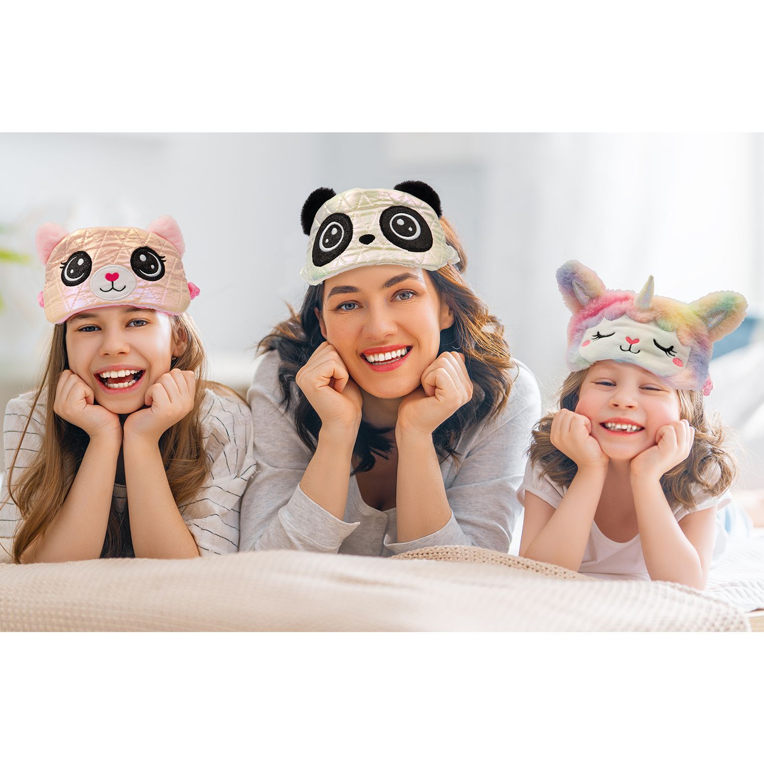 Mascherina notte assortita – panda, unicorno o gattino - MISS FASHION