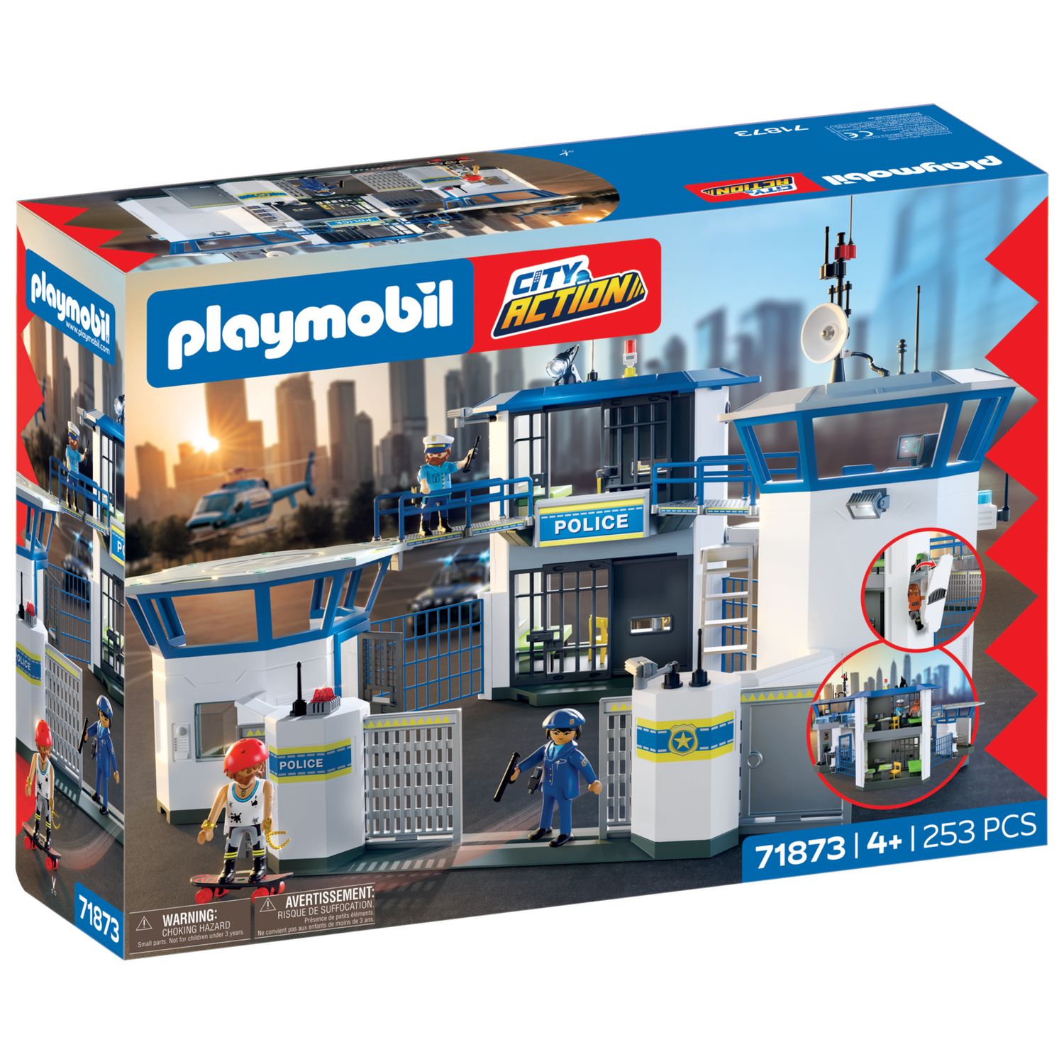 Playmobil city action 71873 – centrale di polizia 4+ - PLAYMOBIL : POLICE