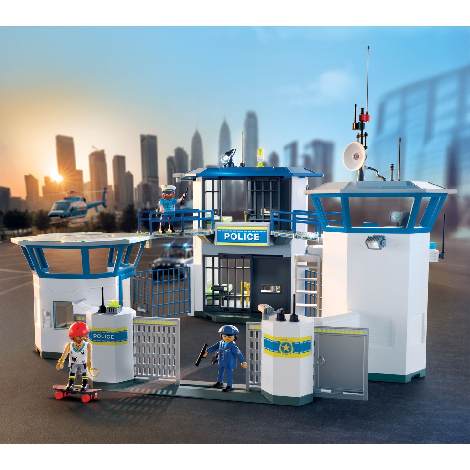 Playmobil city action 71873 – centrale di polizia 4+ - PLAYMOBIL : POLICE