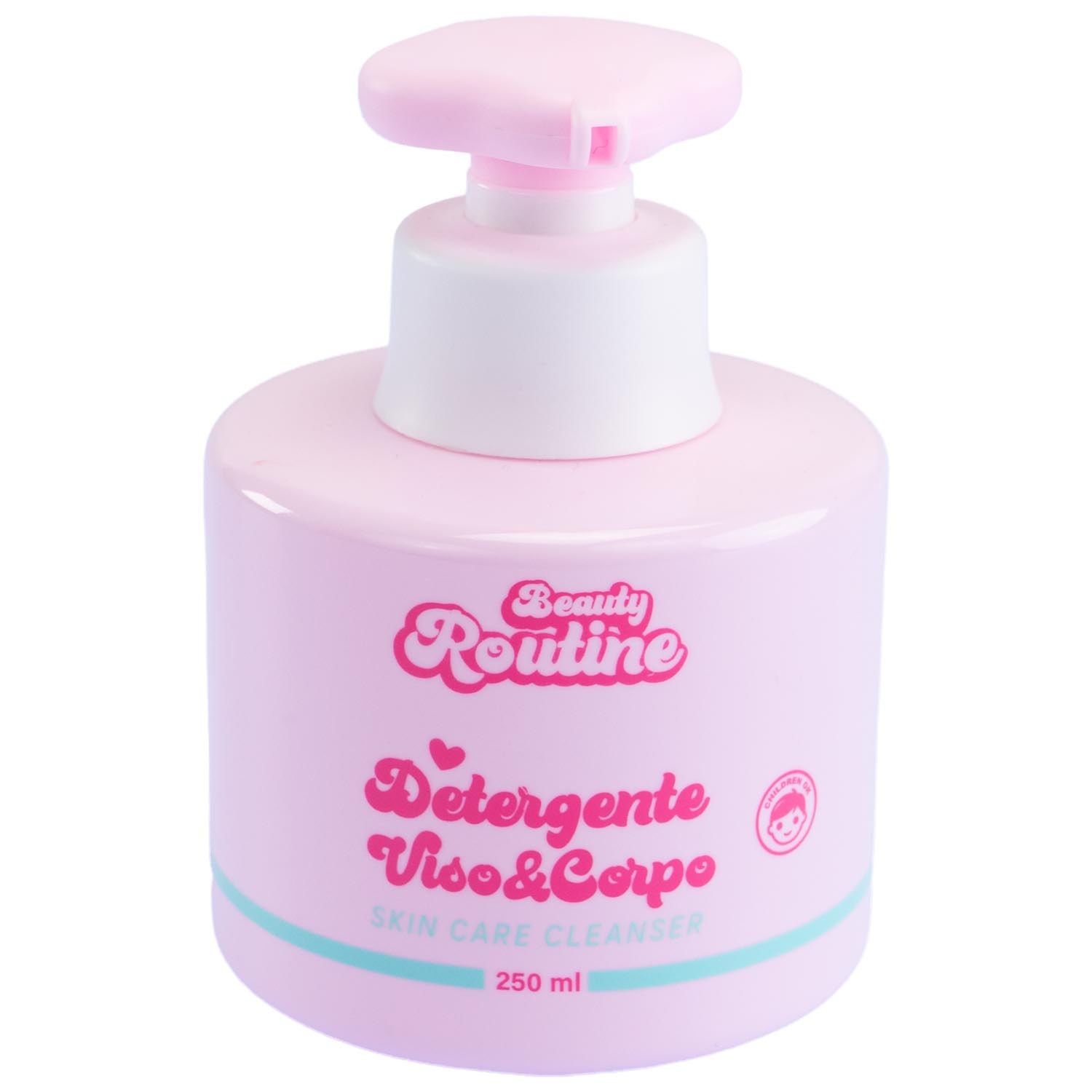 Detergente delicato viso e corpo beauty routine - dispenser 250 ml - 