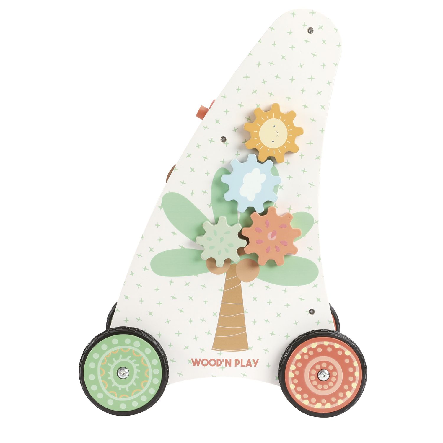 Carrellino primi passi con attività educative e giochi interattivi - WOOD 'N' PLAY