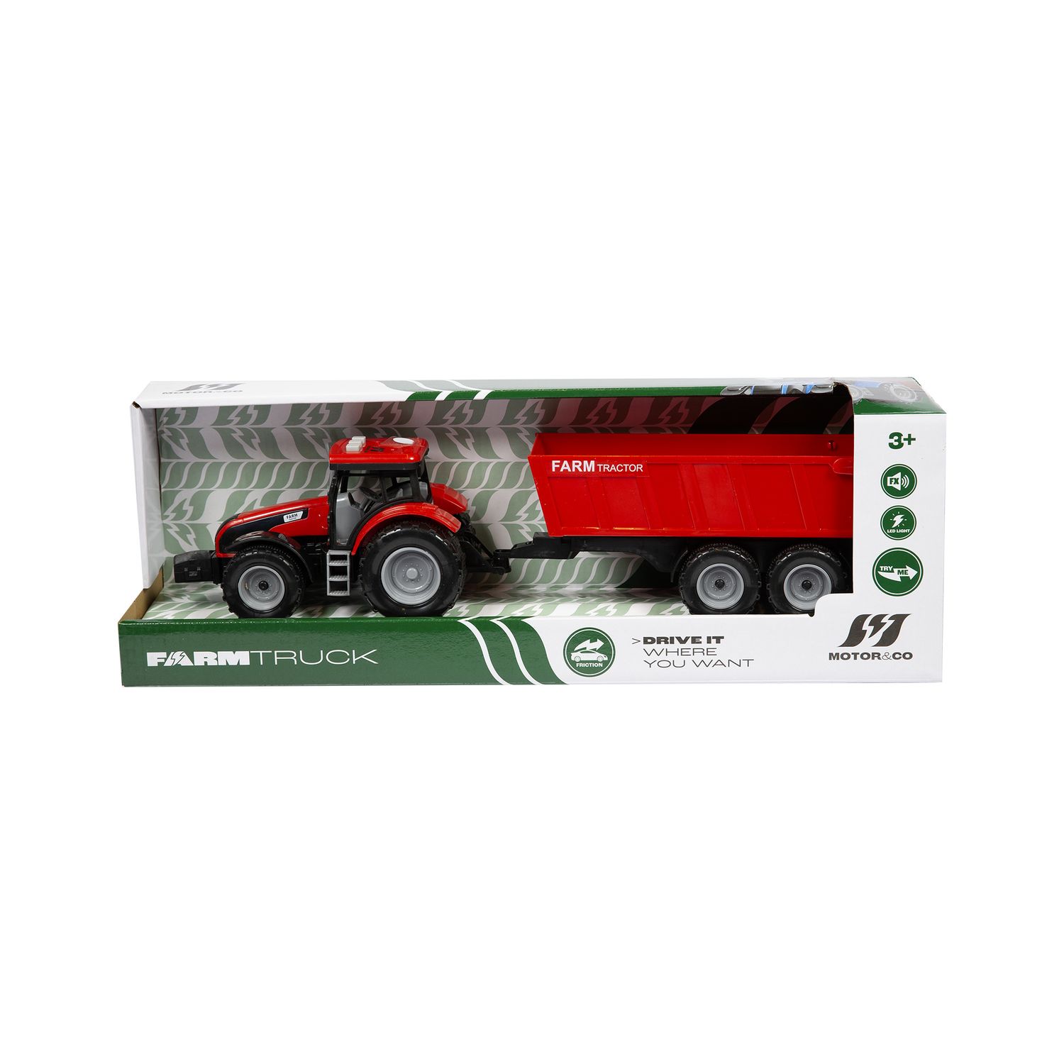 Trattori da fattoria con rimorchio - MOTOR & CO.