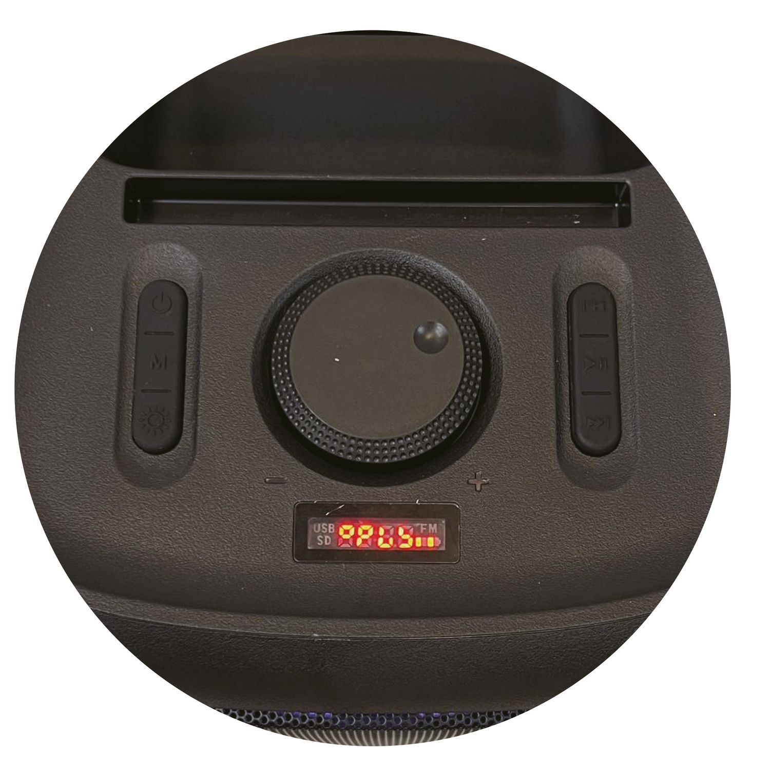 Cassa karaoke pro 200w con microfono e luci led rgb - MUSIC STAR